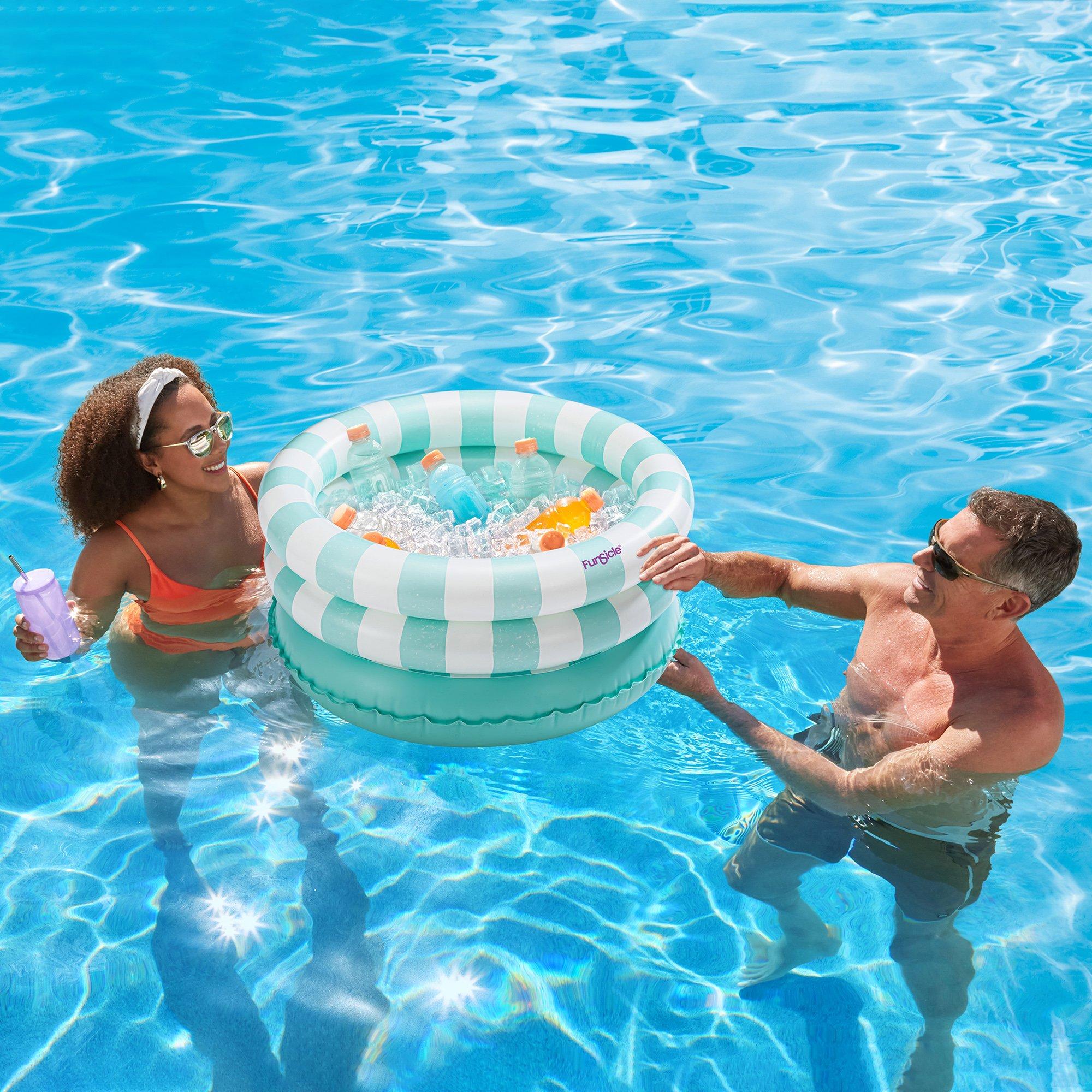 Funsicle  Pastel Stripes Beverage Cooler