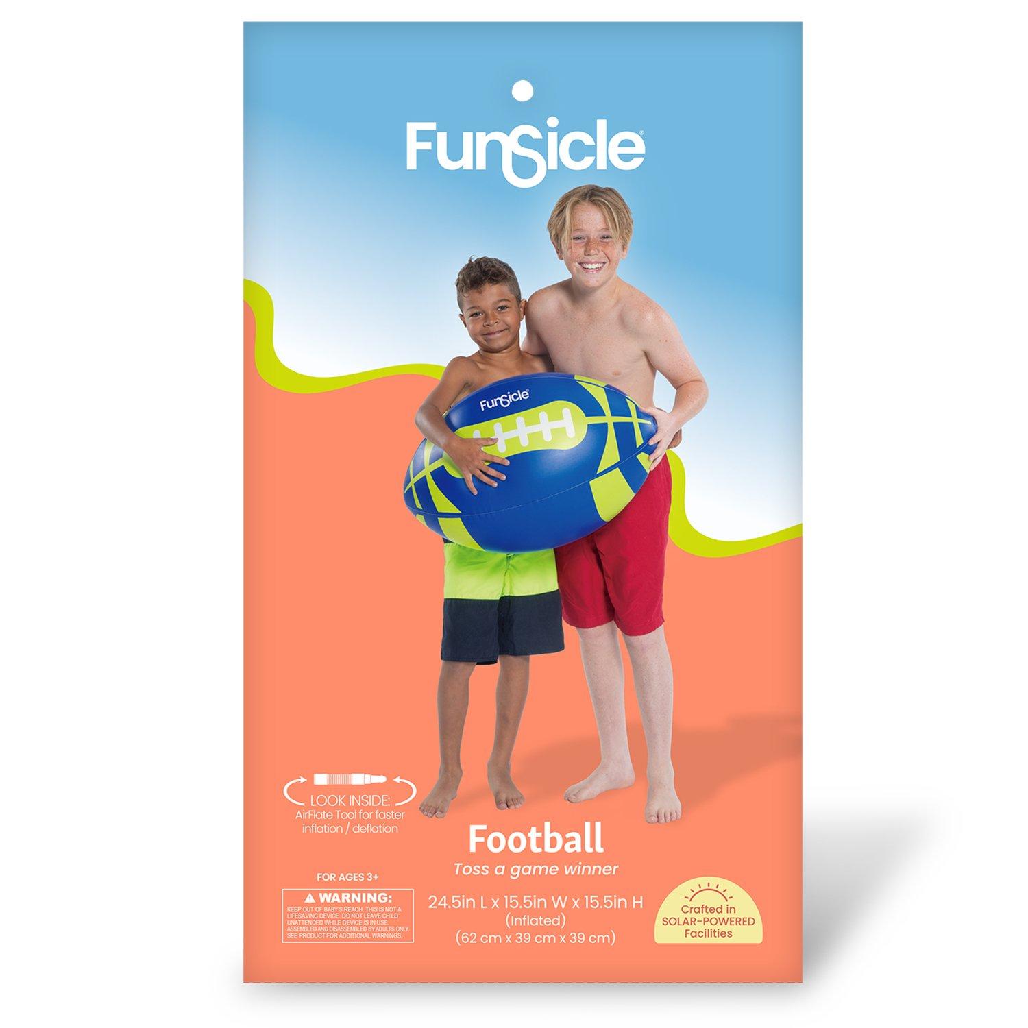 Funsicle  Inflatable Football 24.5 in