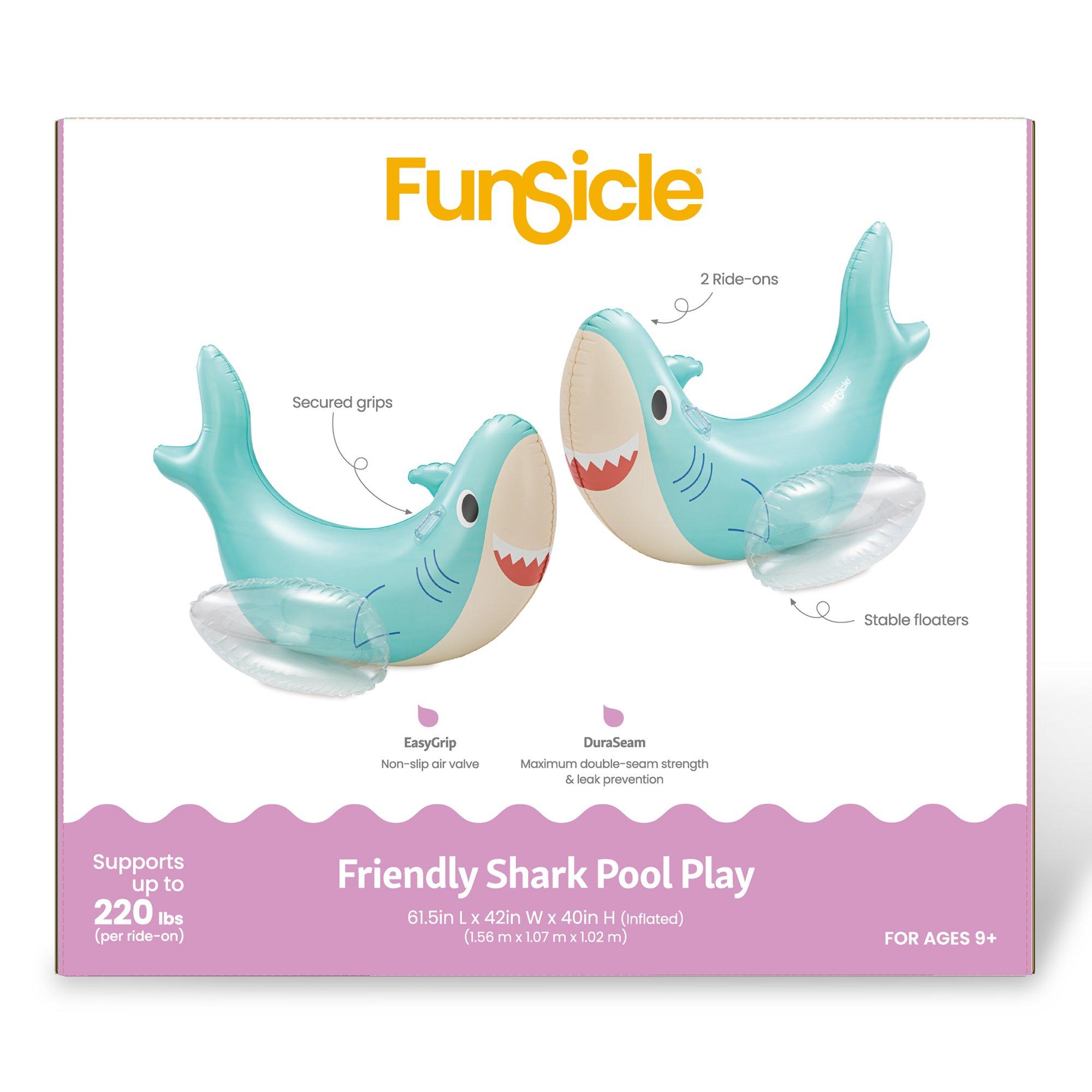 Funsicle  Funsicle Friendly Shark Pool Play