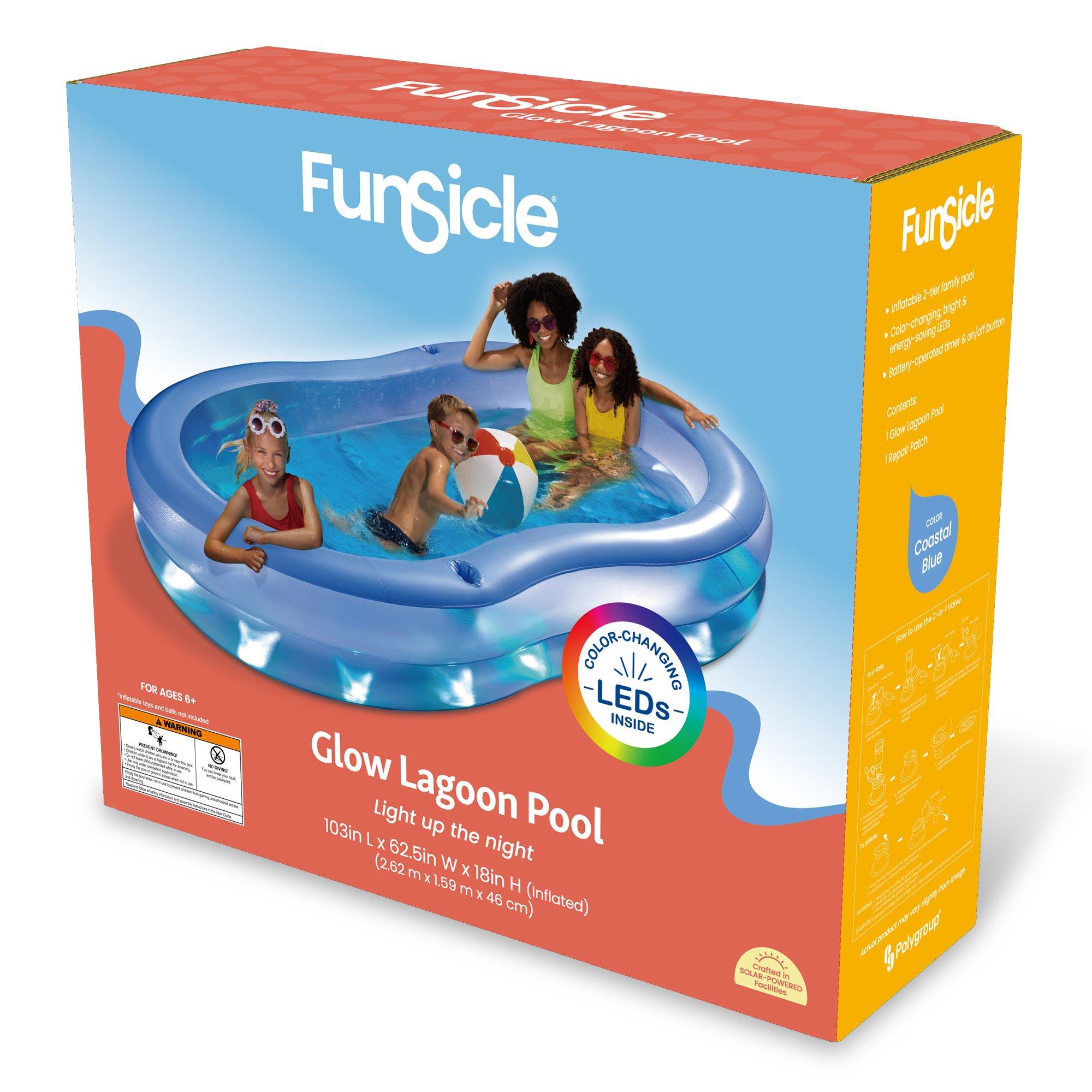 Funsicle  Glow Lagoon Pool