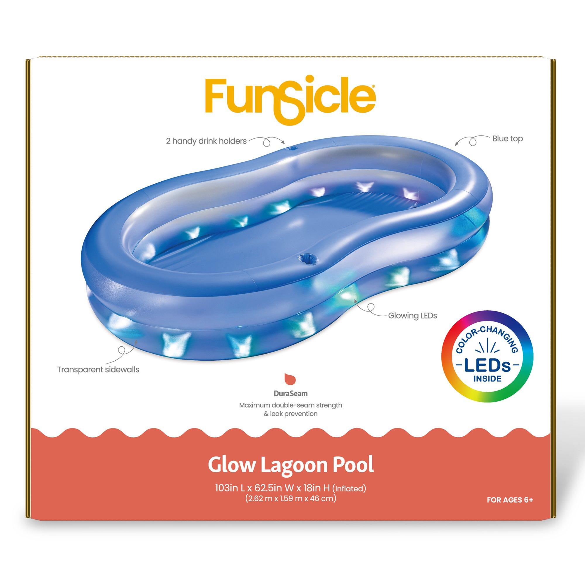 Funsicle  Glow Lagoon Pool