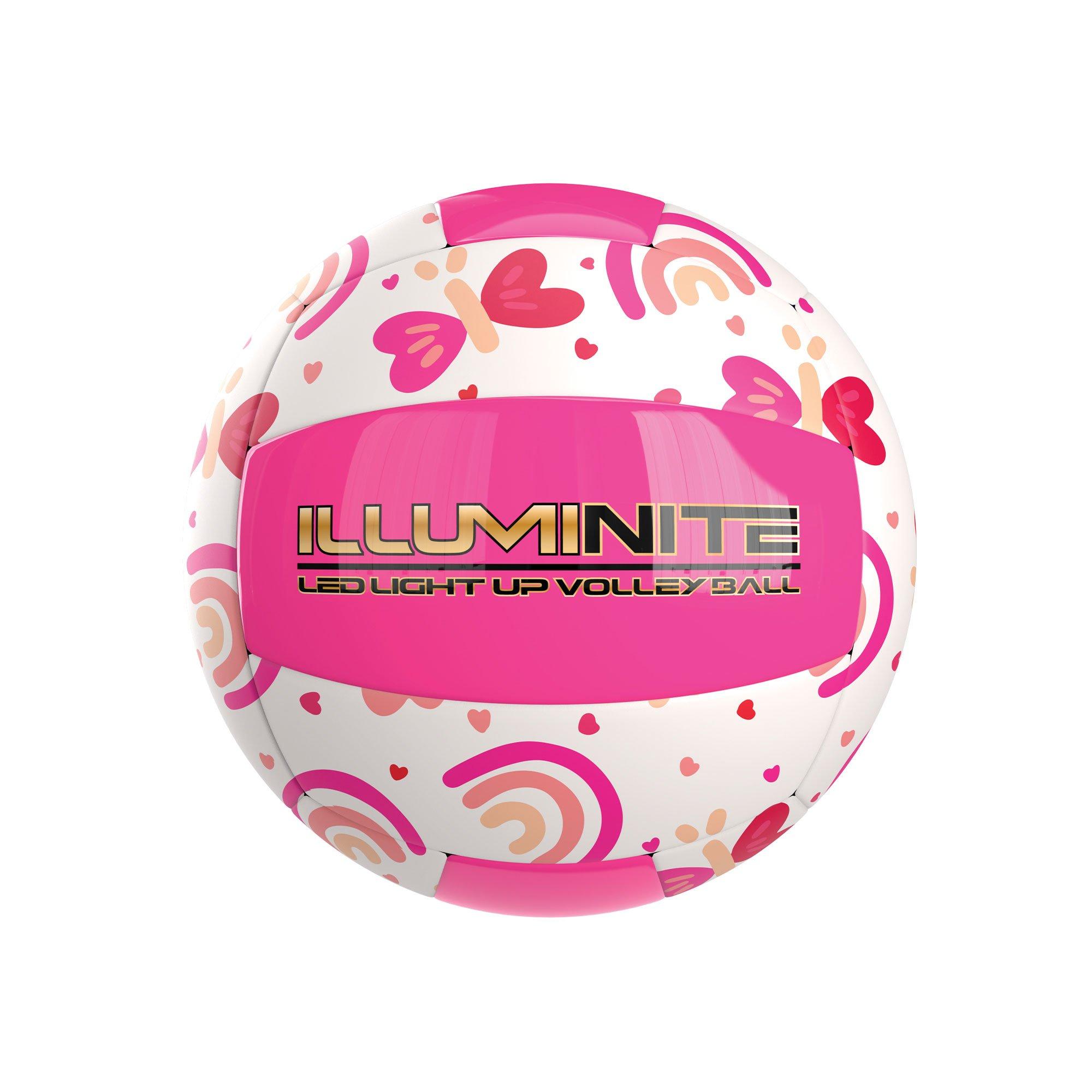 Summer Rush Happy Icons Light Up LED Volleyball