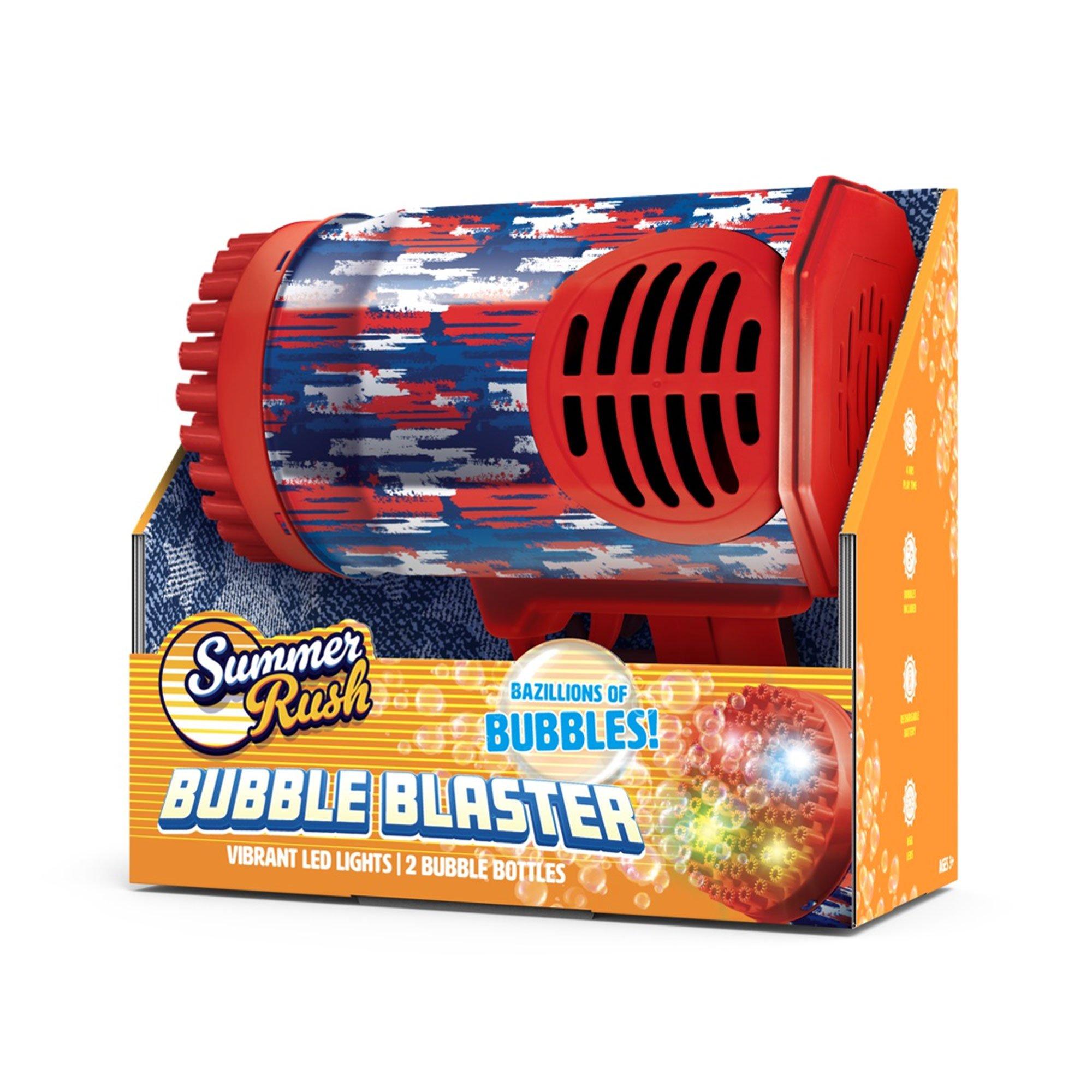 Summer Rush Americana Light Up Bubble Blaster