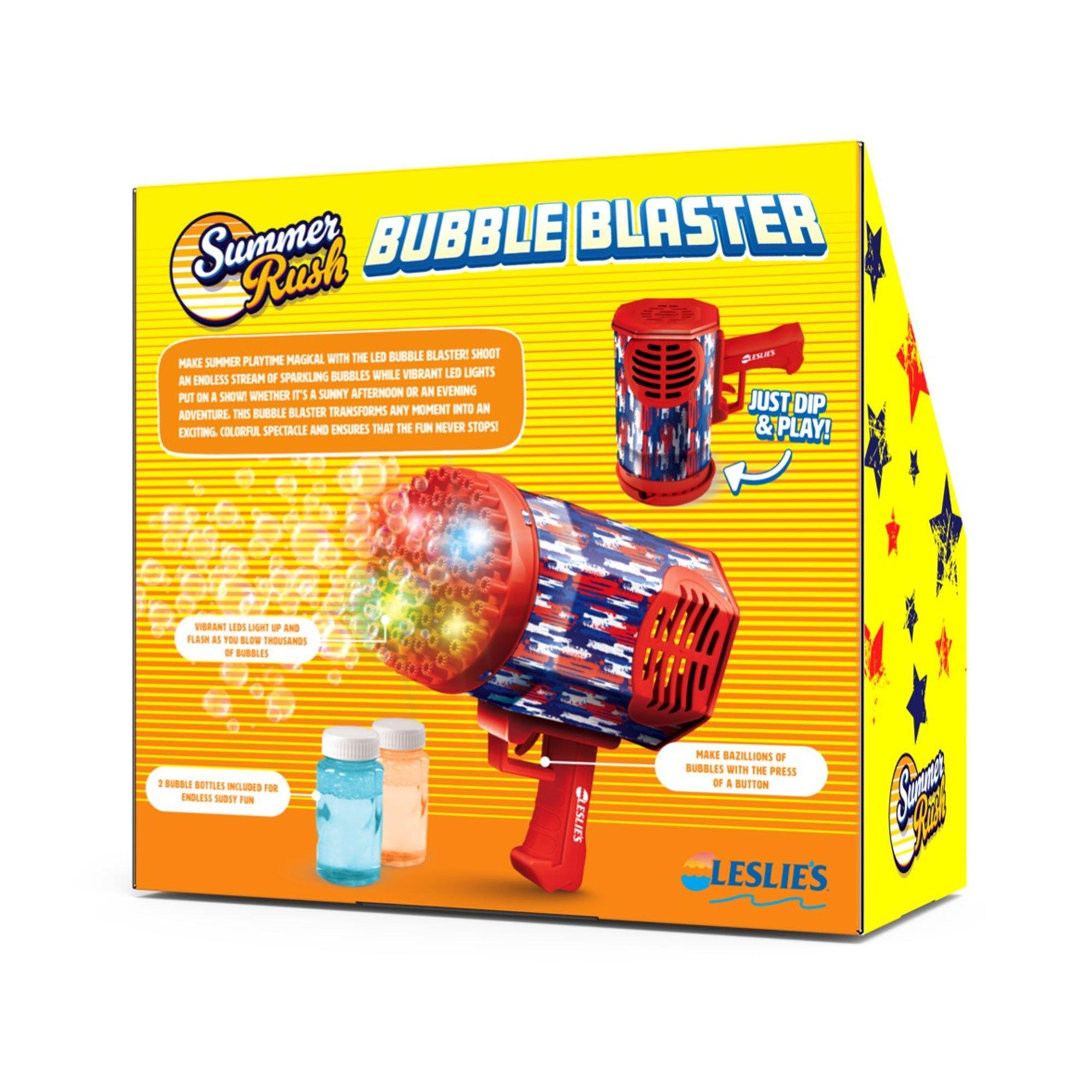 Summer Rush Americana Light Up Bubble Blaster