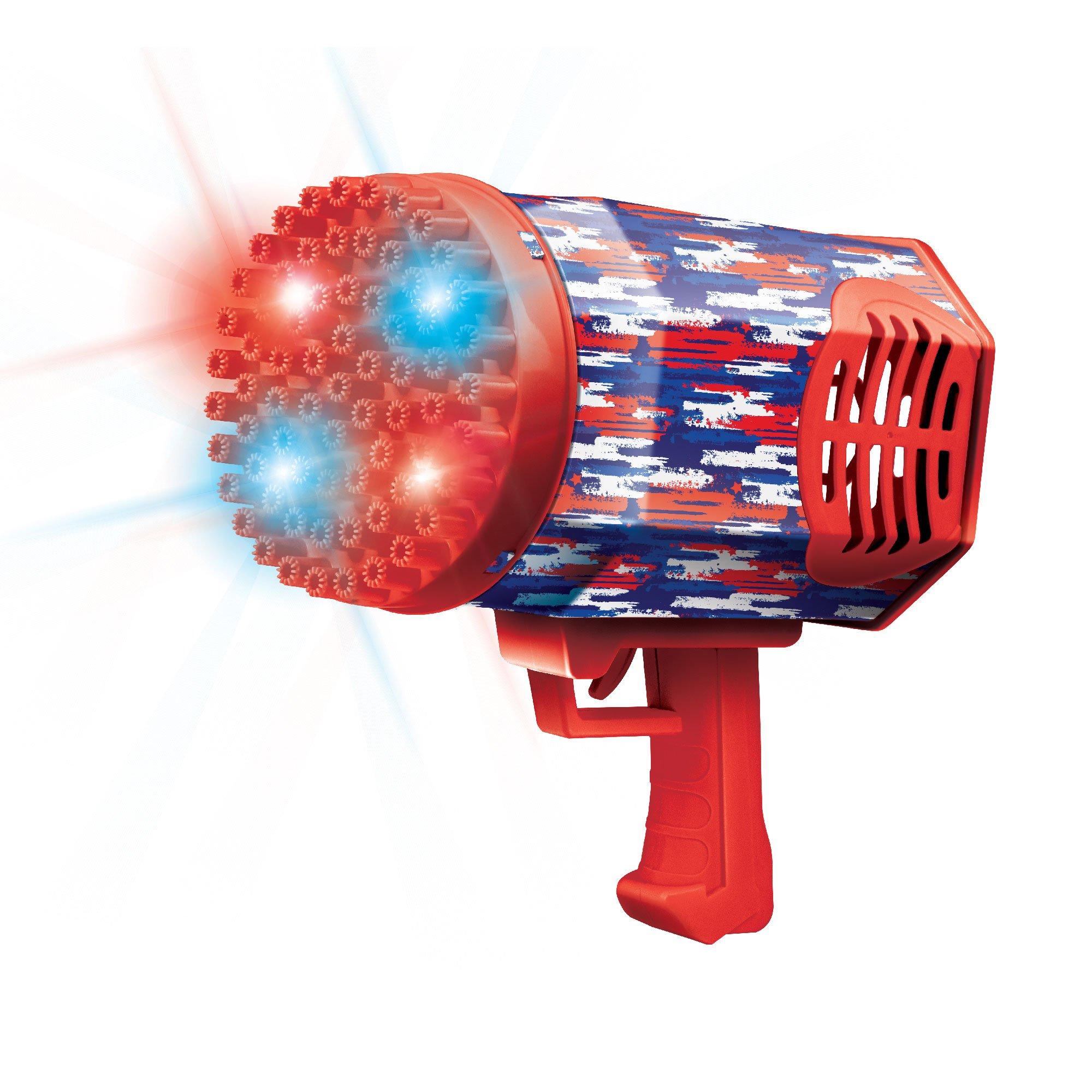 Summer Rush Americana Light Up Bubble Blaster
