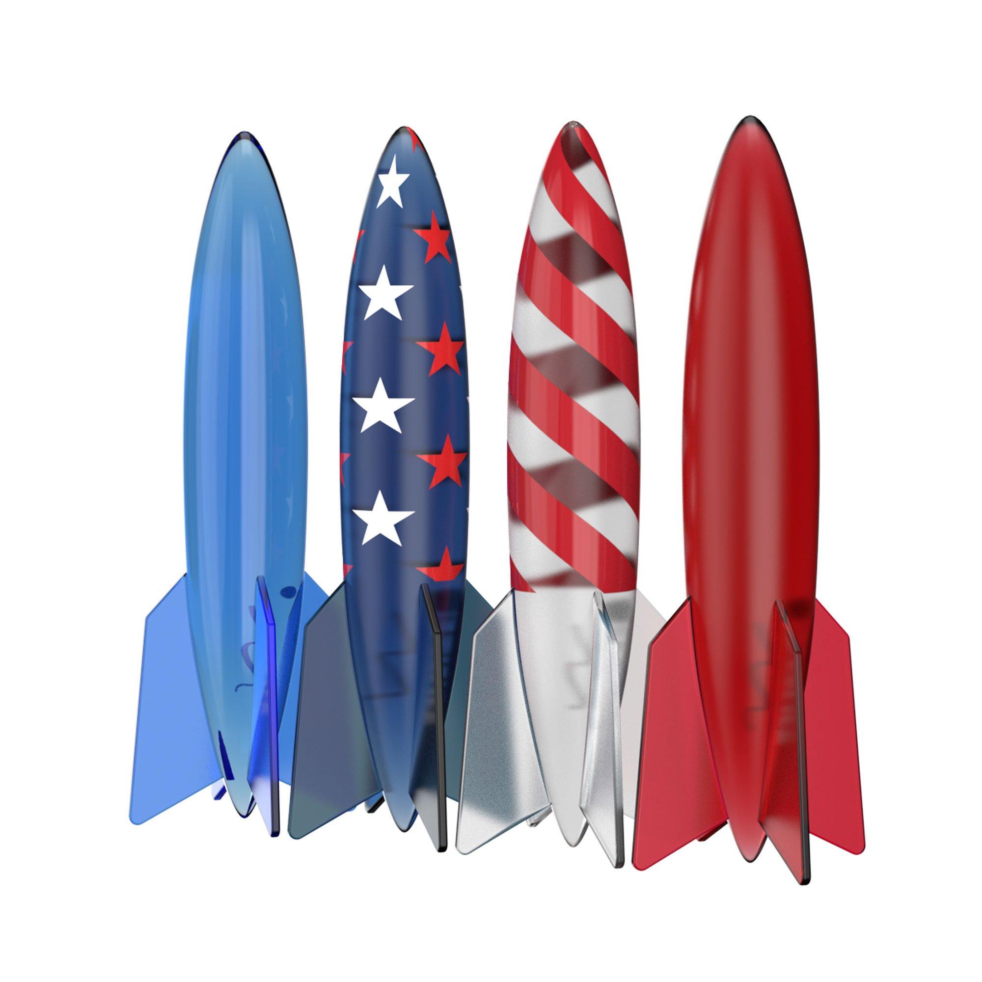 Cipton Sports  Summer Rush Americana LED Torpedo Diver 4pack
