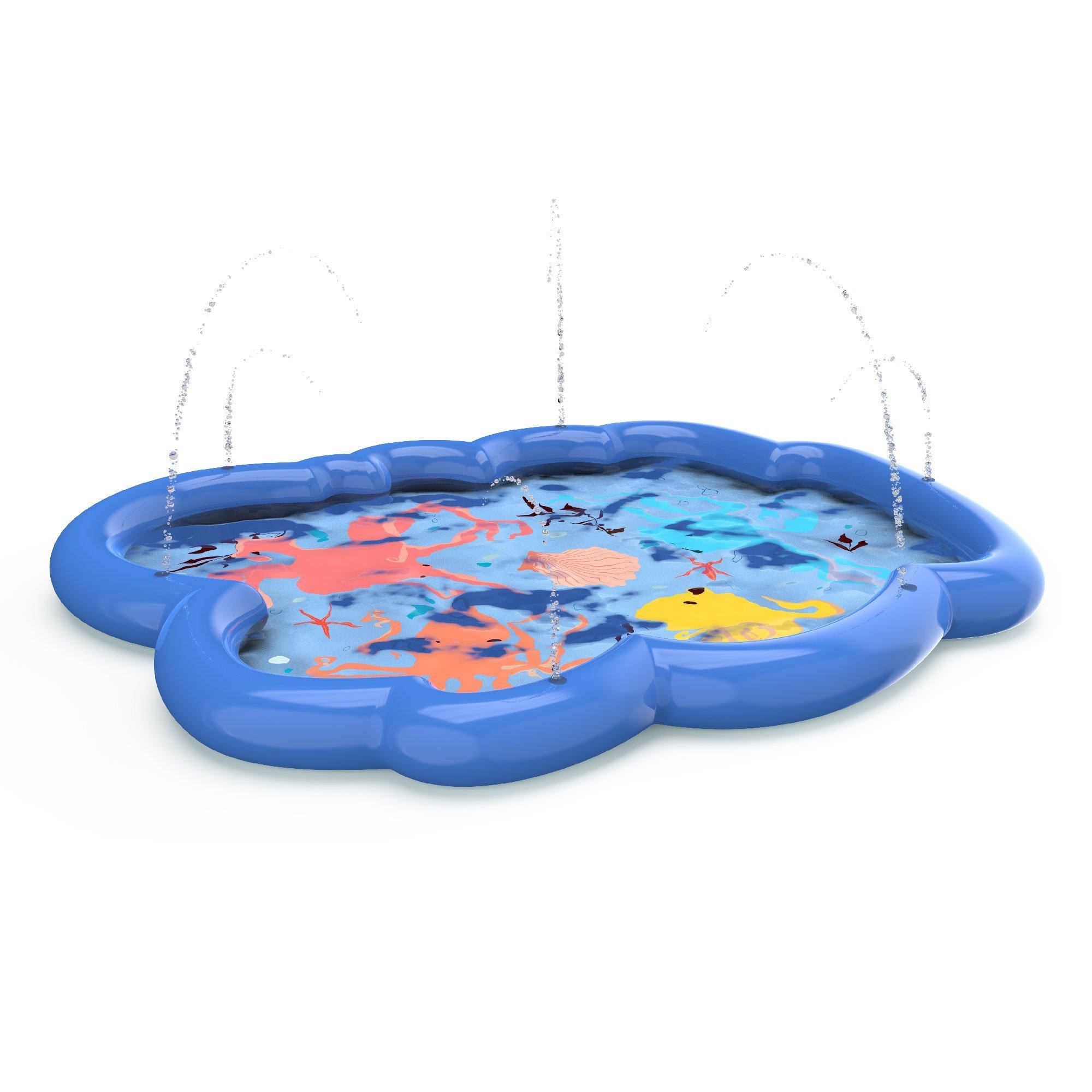 Summer Rush Sealife Inflatable Splash Pad