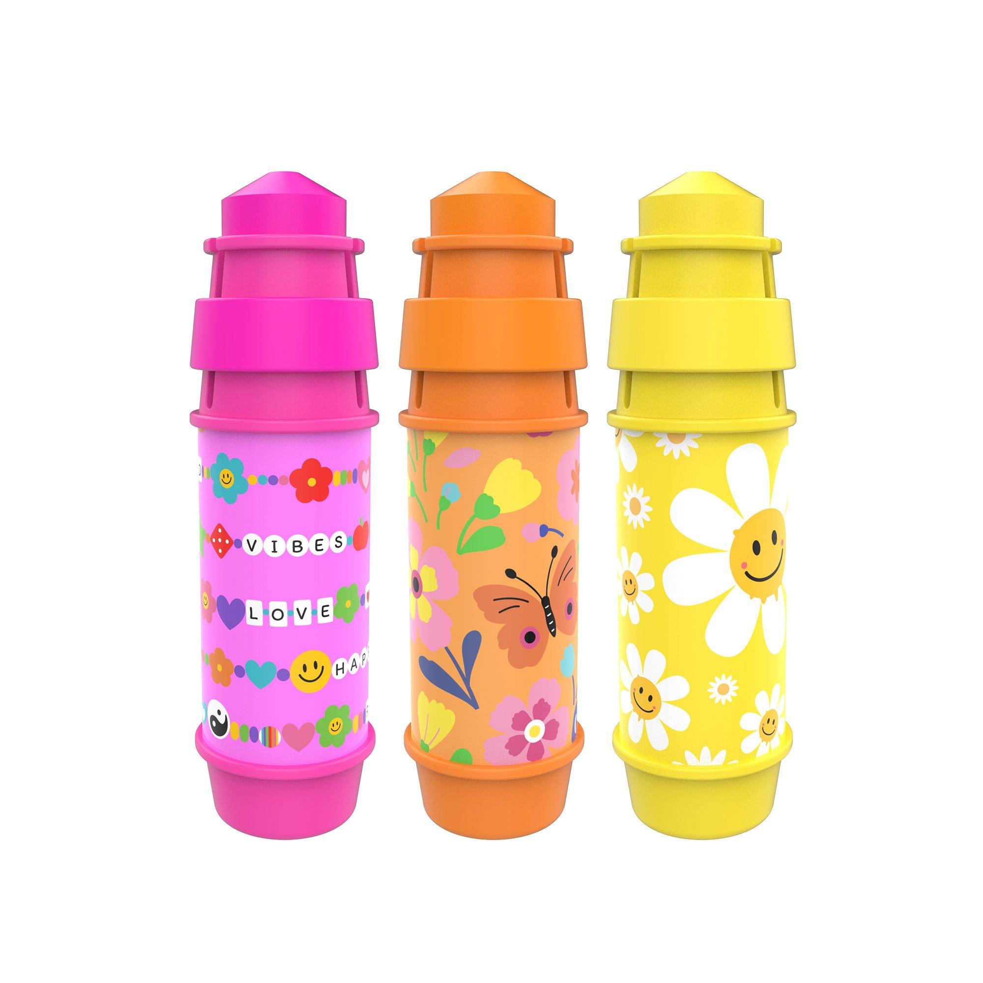 Summer Rush 3-pc Icons Chalk Fun Packs + 3 extra chalk sticks