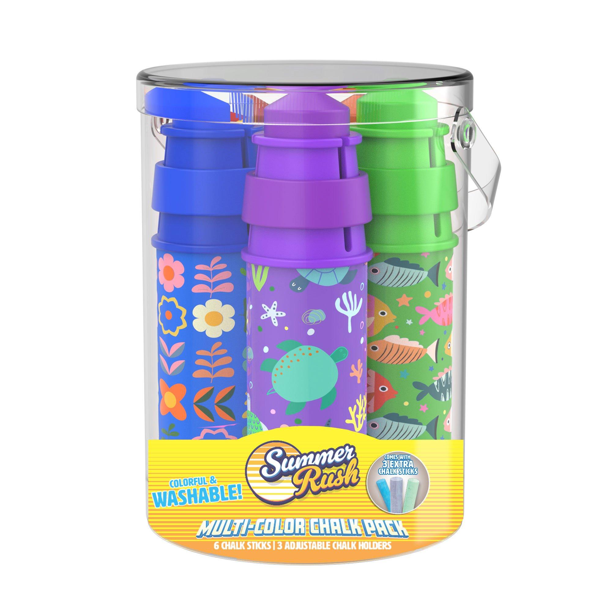 Cipton Sports  Summer Rush 3-pc Icons Chalk Fun Packs  3 extra chalk sticks