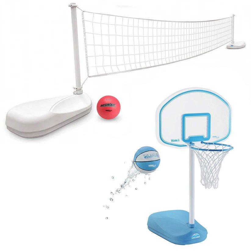 Dunn-Rite  Splash It Basketball  Volleyball Combo Set