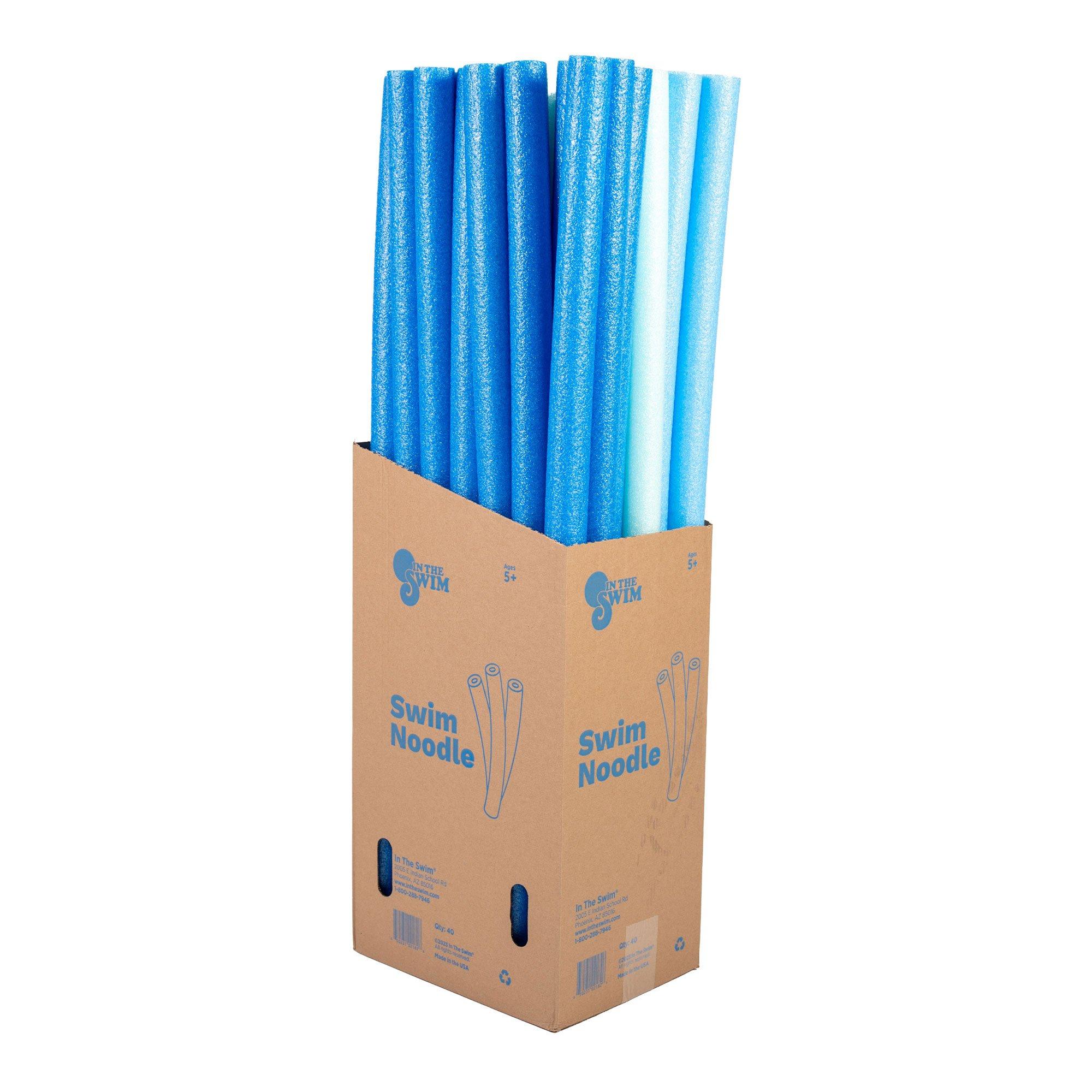 In The Swim  Pool Noodle Blues 40-Pack