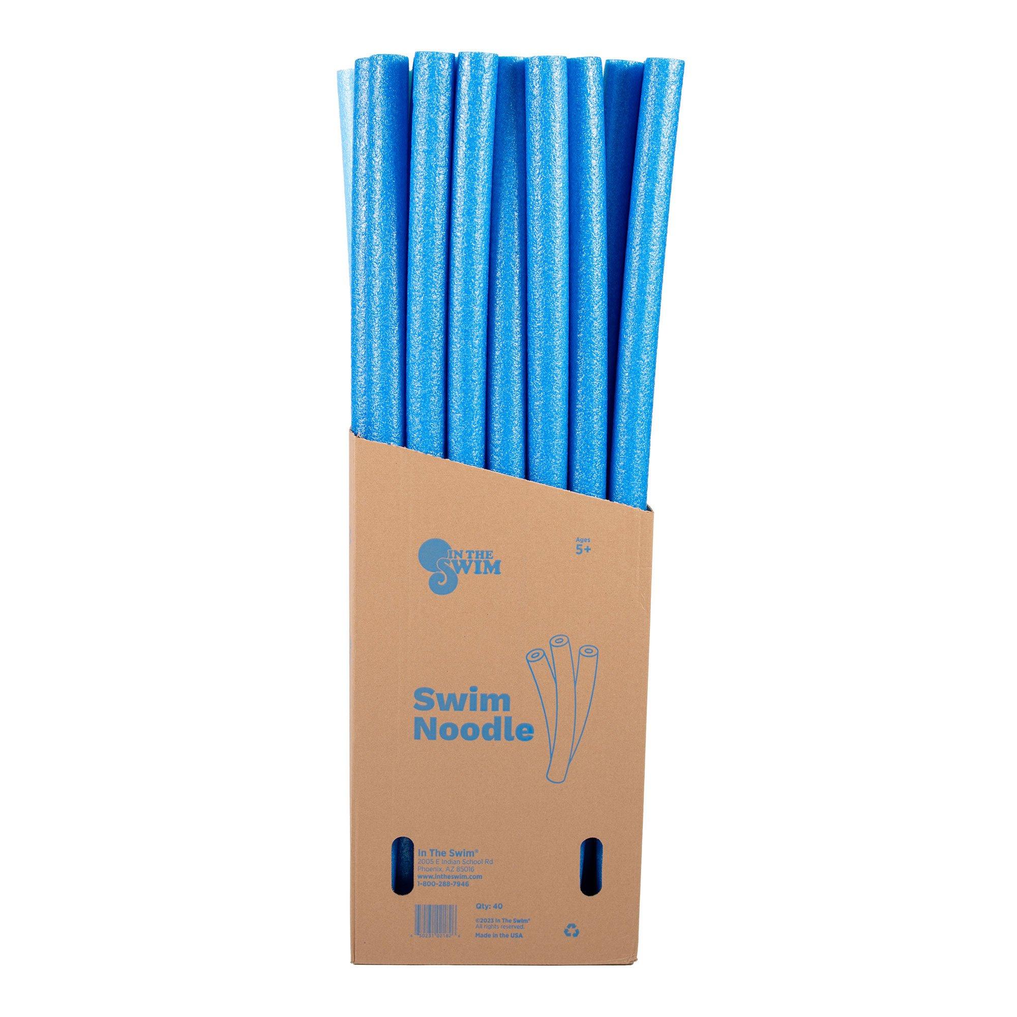 In The Swim  Pool Noodle Blues 40-Pack