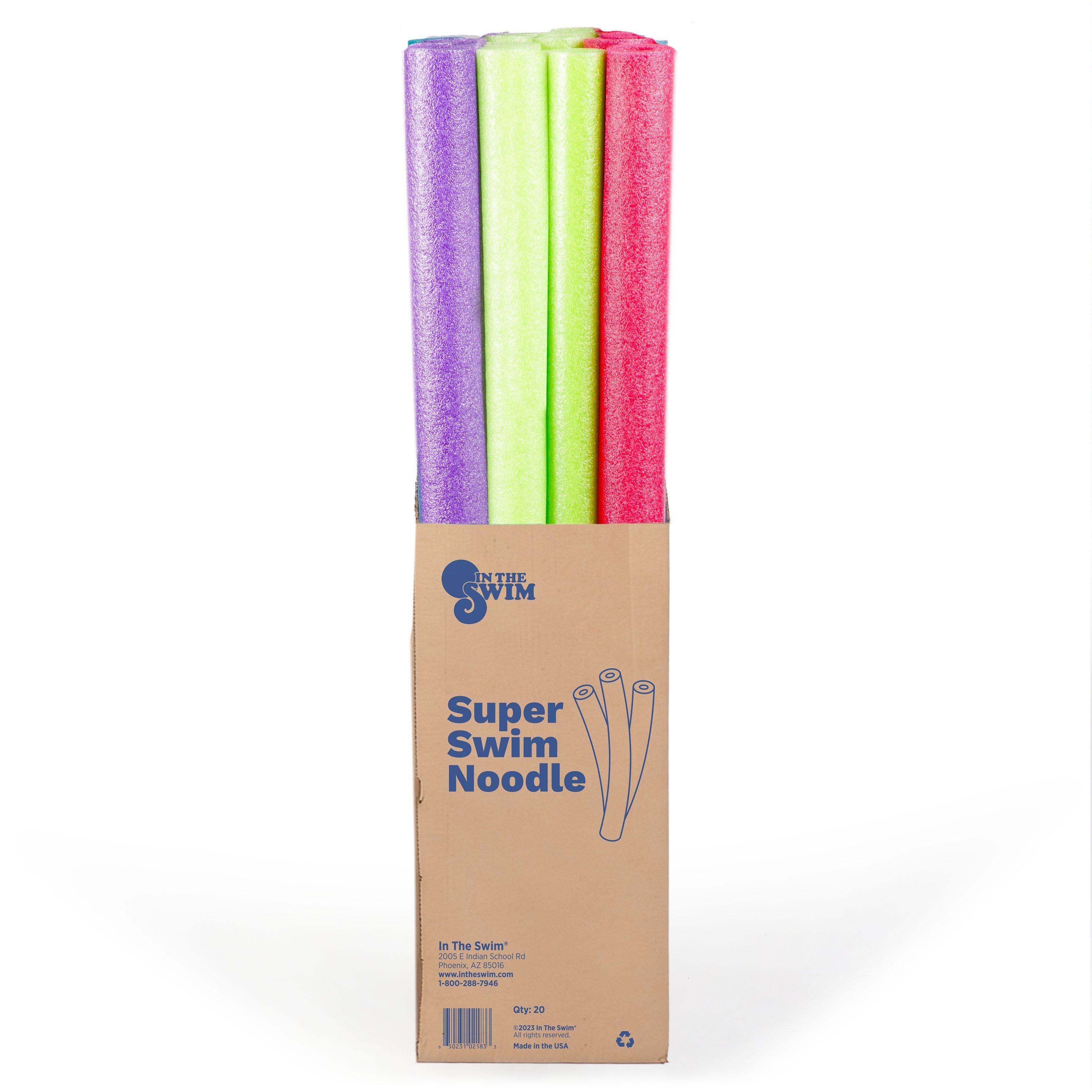 Ultra Foam Swim Pool Noodle - Jewel 20 Pack