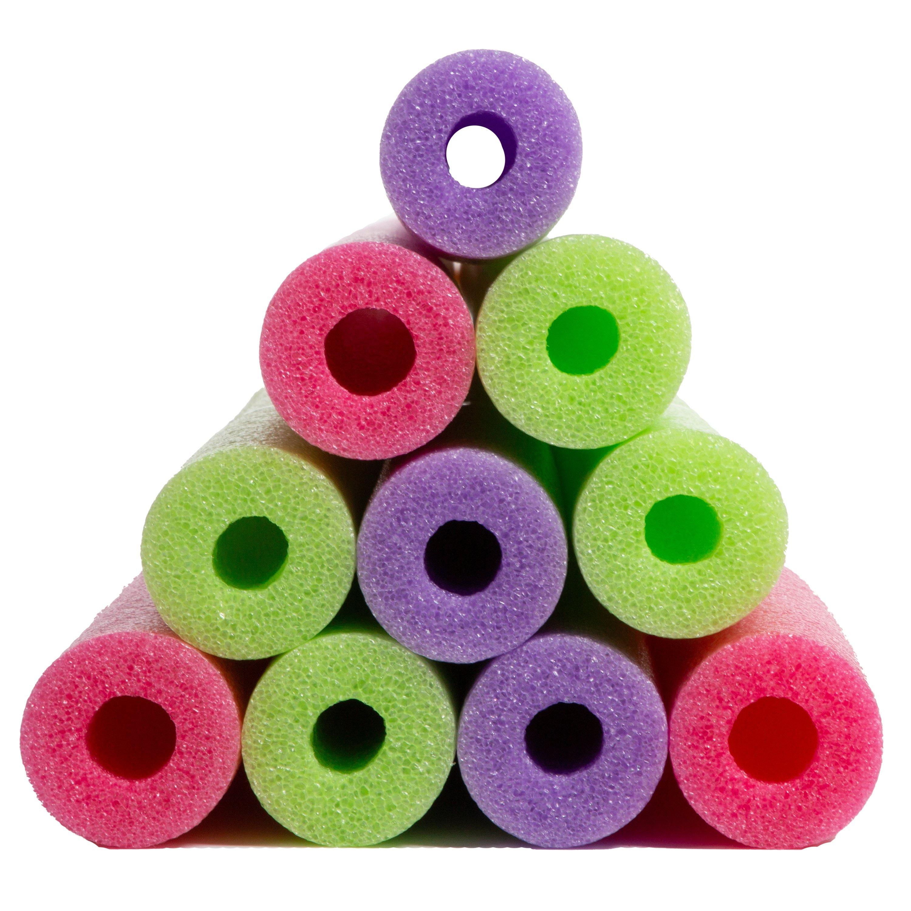 In The Swim  Ultra Foam Swim Pool Noodle  Jewel 20 Pack