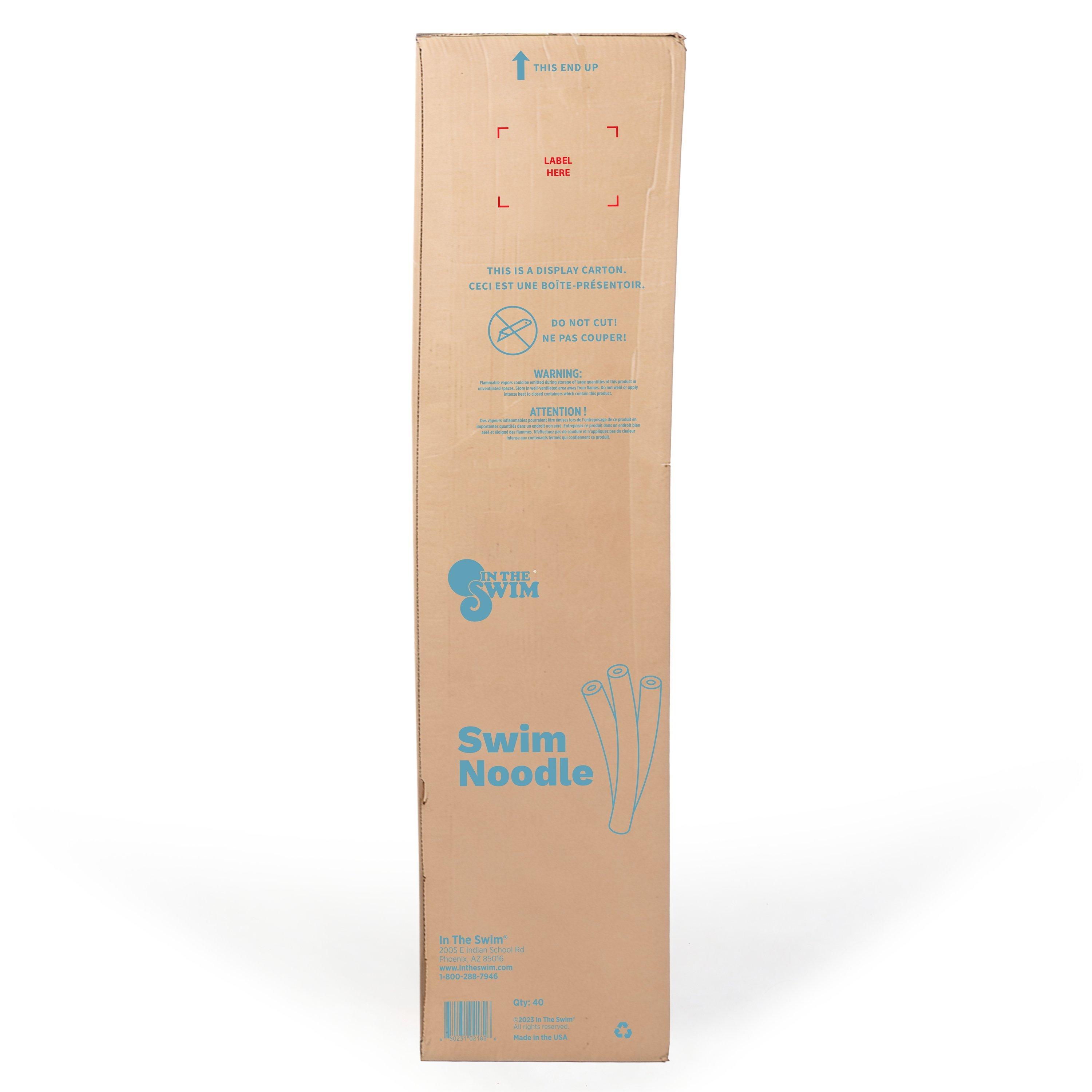 Foam Swim Pool Noodle - Red 40 Pack