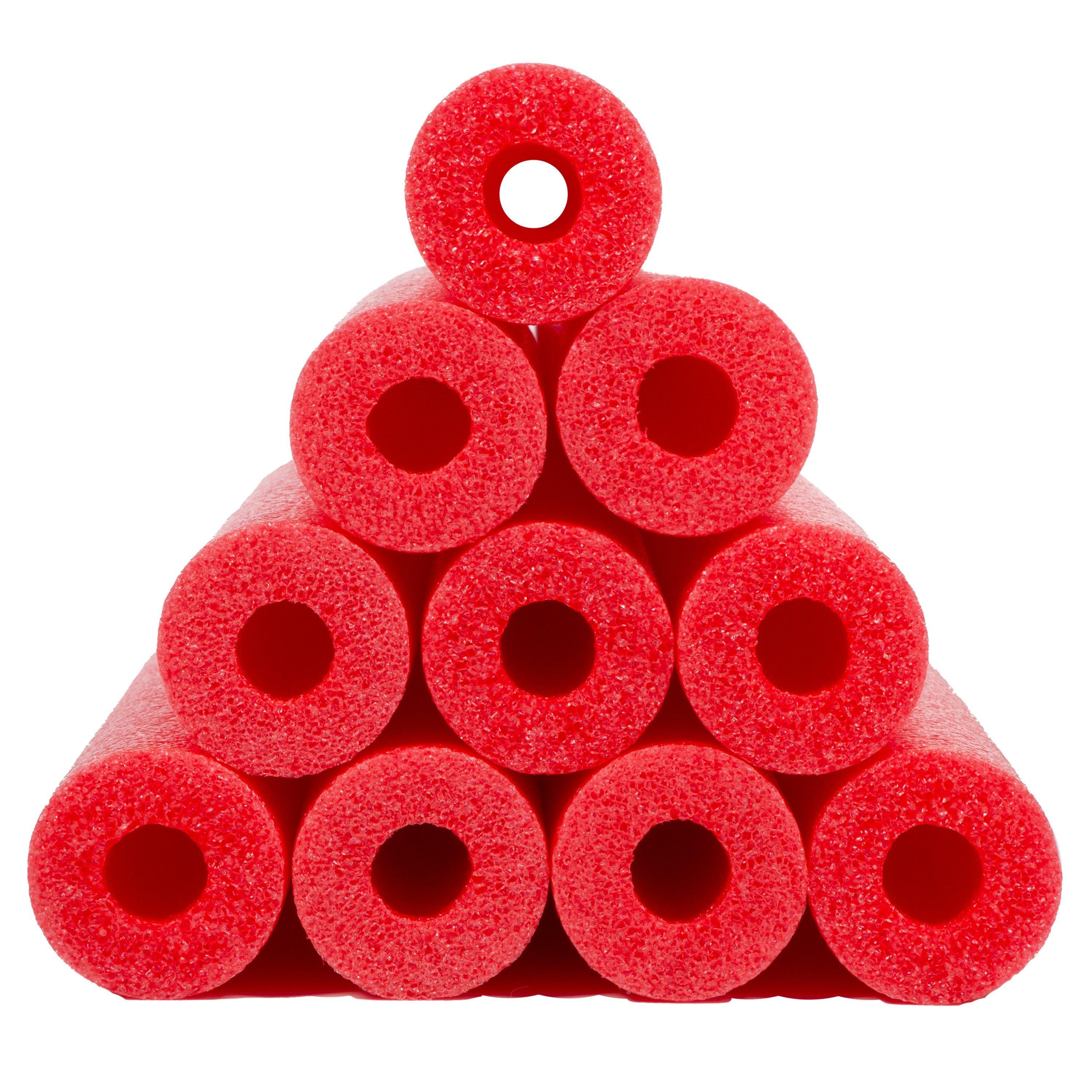 Foam Swim Pool Noodle - Red 40 Pack