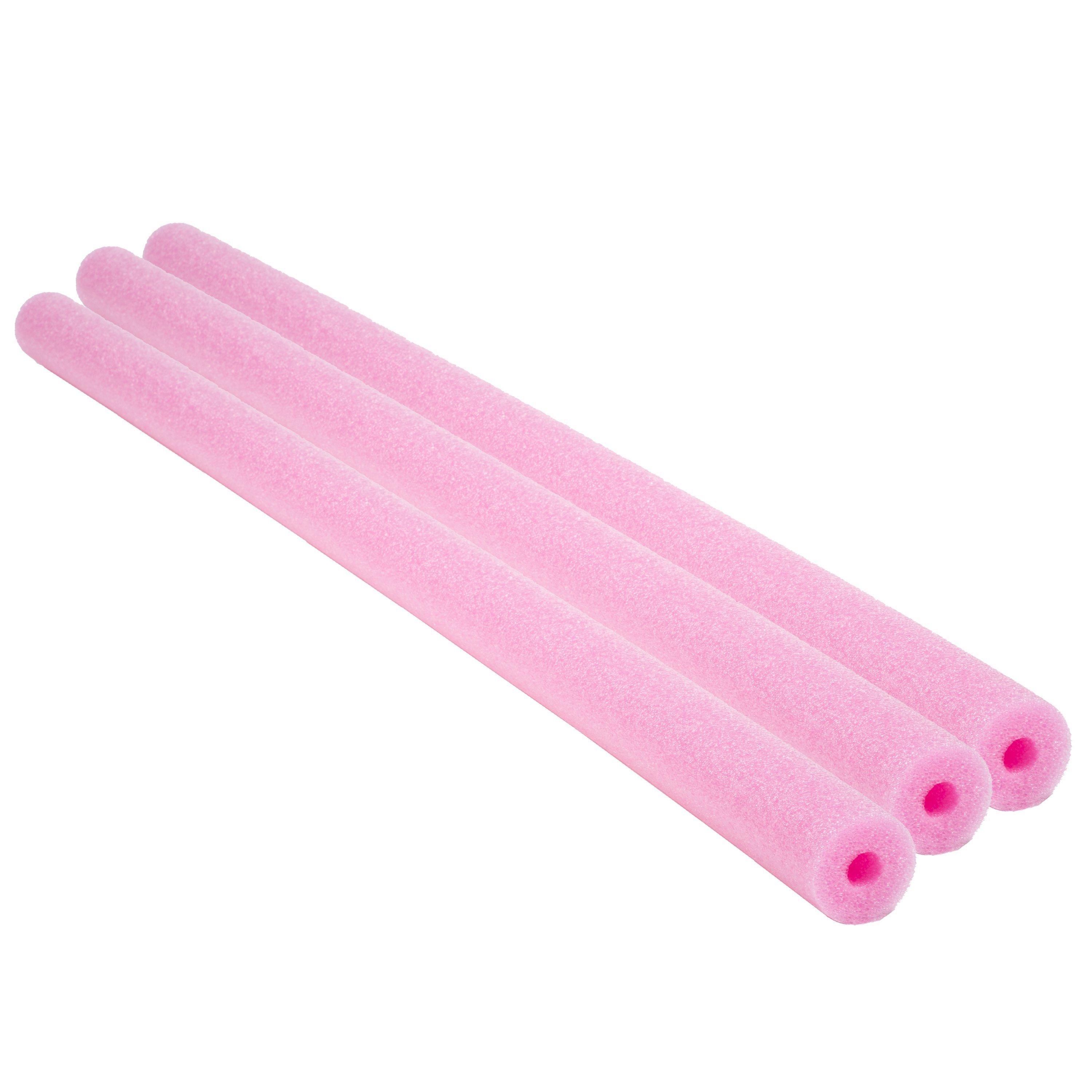 In The Swim  Foam Swim Pool Noodle  Pink 40 Pack