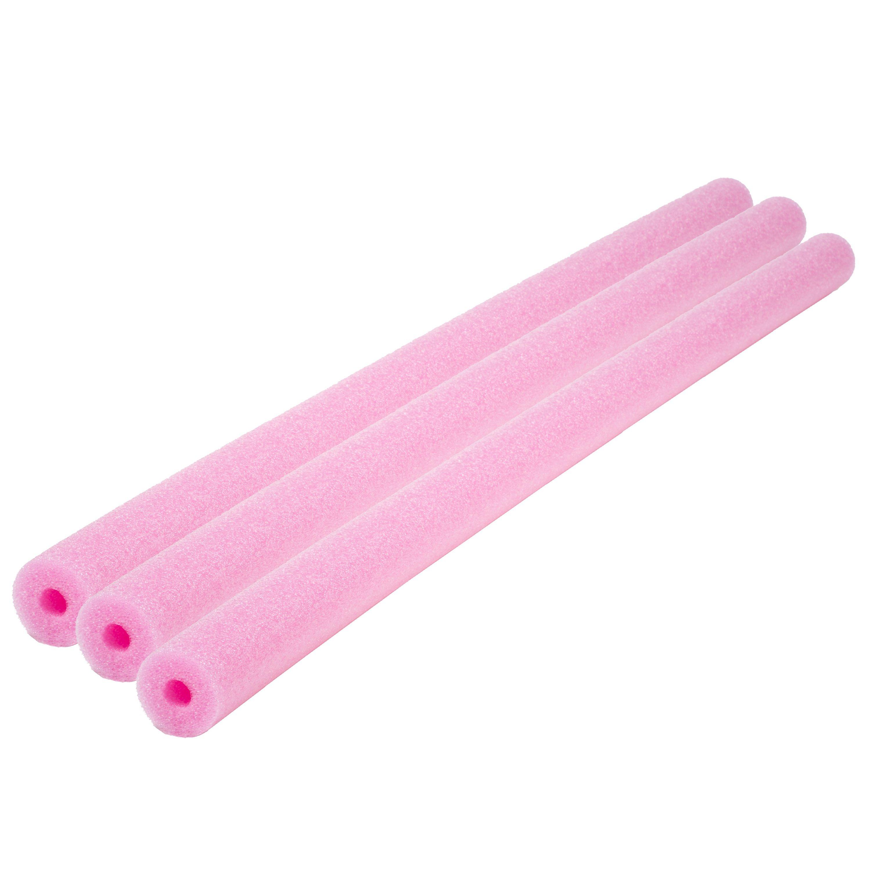 In The Swim  Foam Swim Pool Noodle  Pink 40 Pack