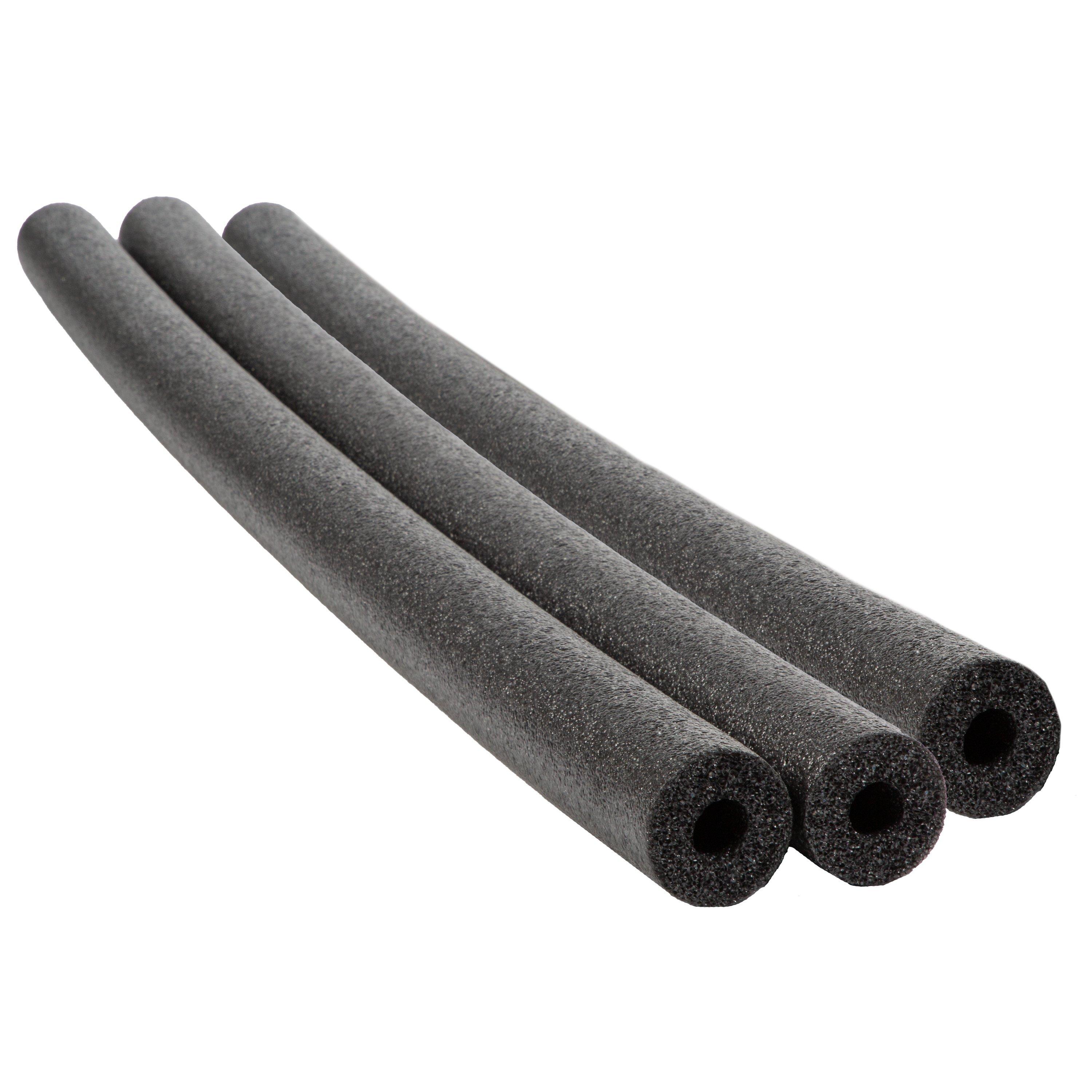 Foam Swim Pool Noodle - Black 40 Pack