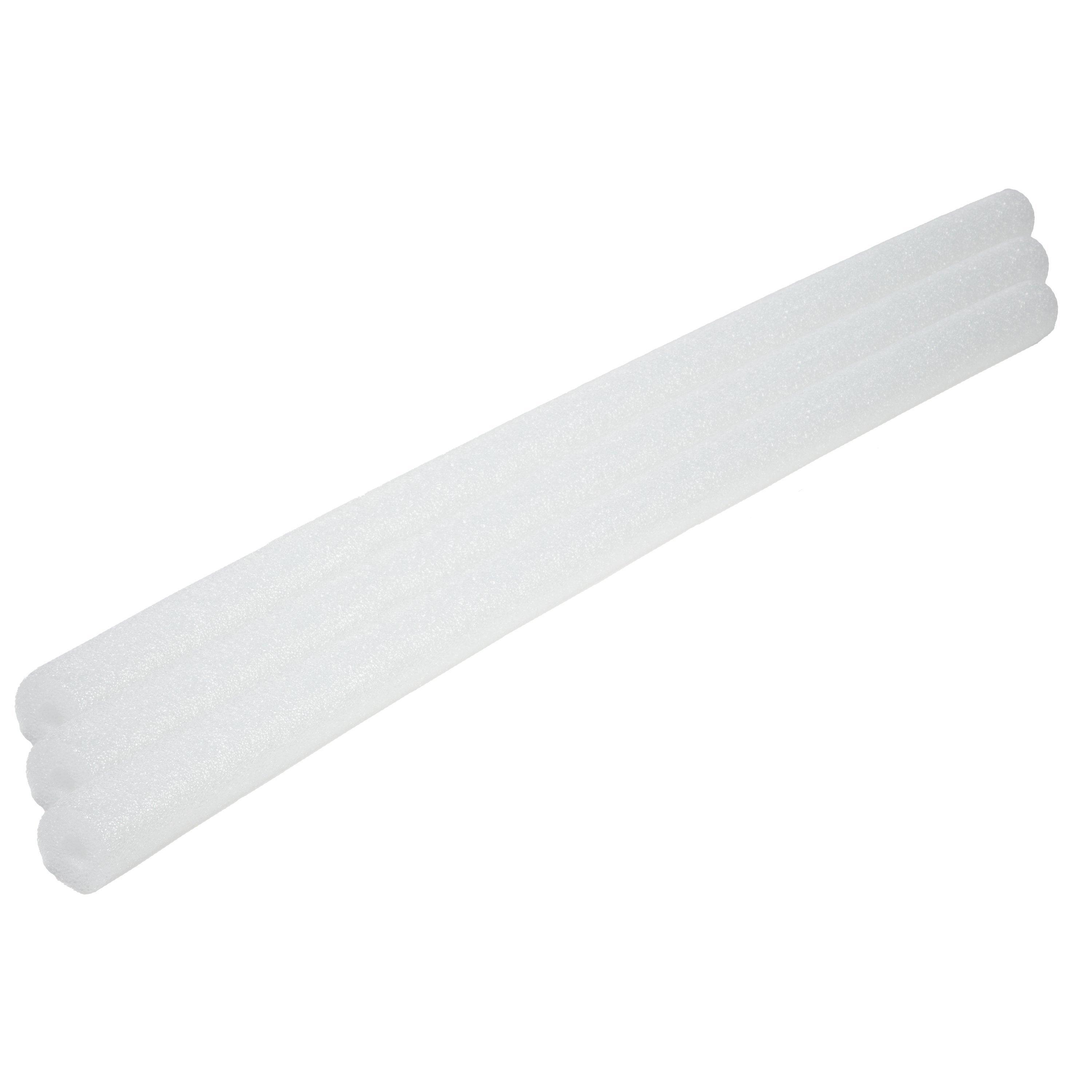 In The Swim  Foam Swim Pool Noodle  White 40 Pack