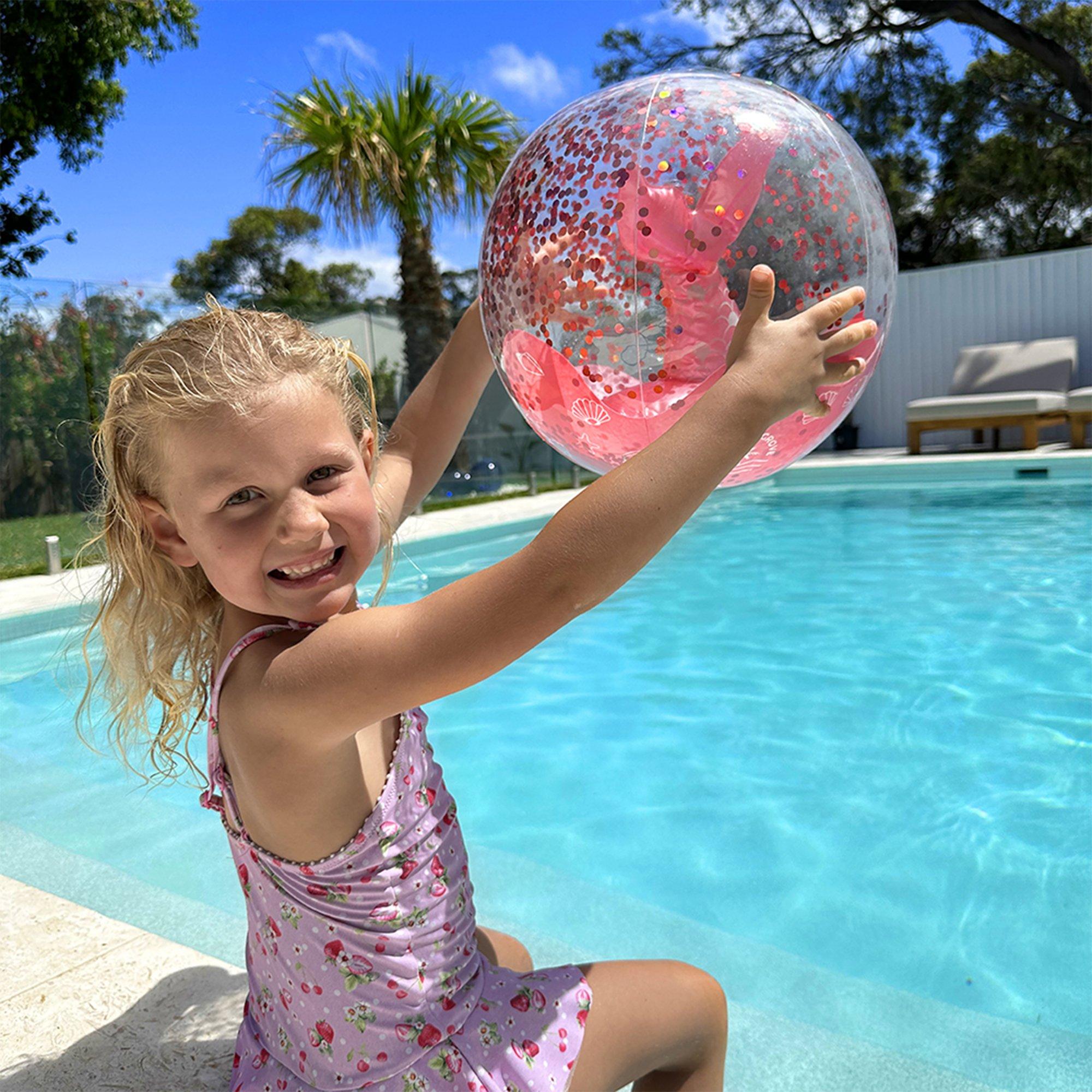 3D Inflatable Beach Ball Pearl the Mermaid