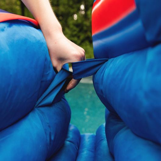 Big Joe  Kona Pool Float Hammock Blurred Americana