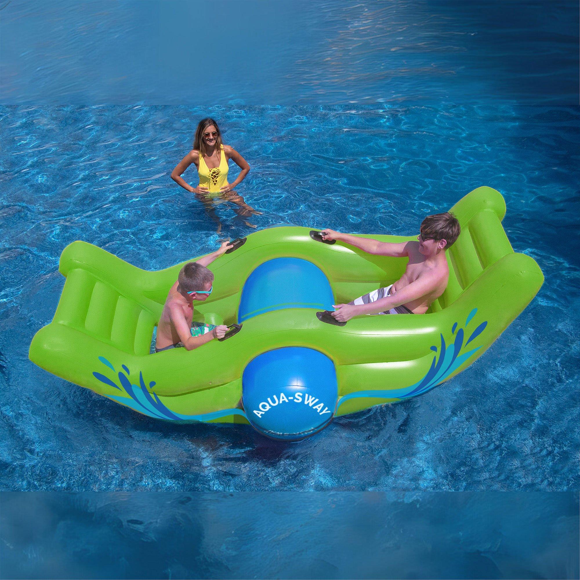 Aqua Sway Inflatable Rocker Pool Float