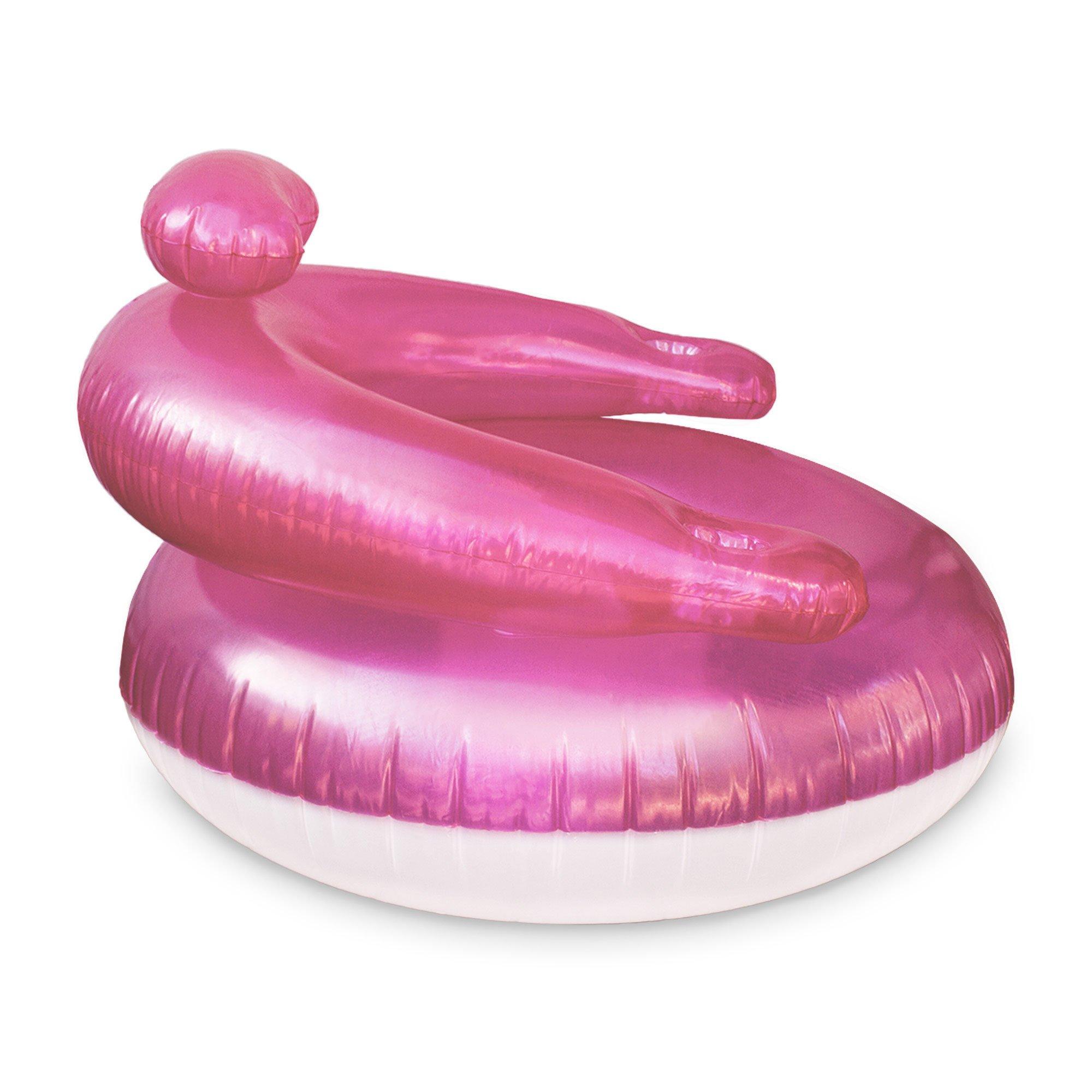 Inflatable Bubble Chair Pool Float  Pink