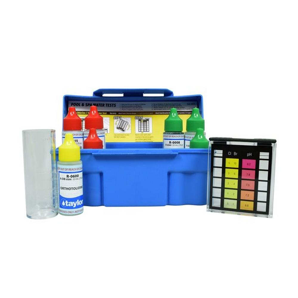 OTO 6-Way Test Kit for Alkalinity, Bromine, Chlorine, and pH