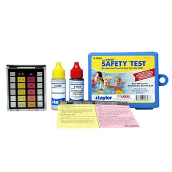 Taylor Technologies  Residential OTO 3-Way Test Kit for Total Chlorine Bromine and pH