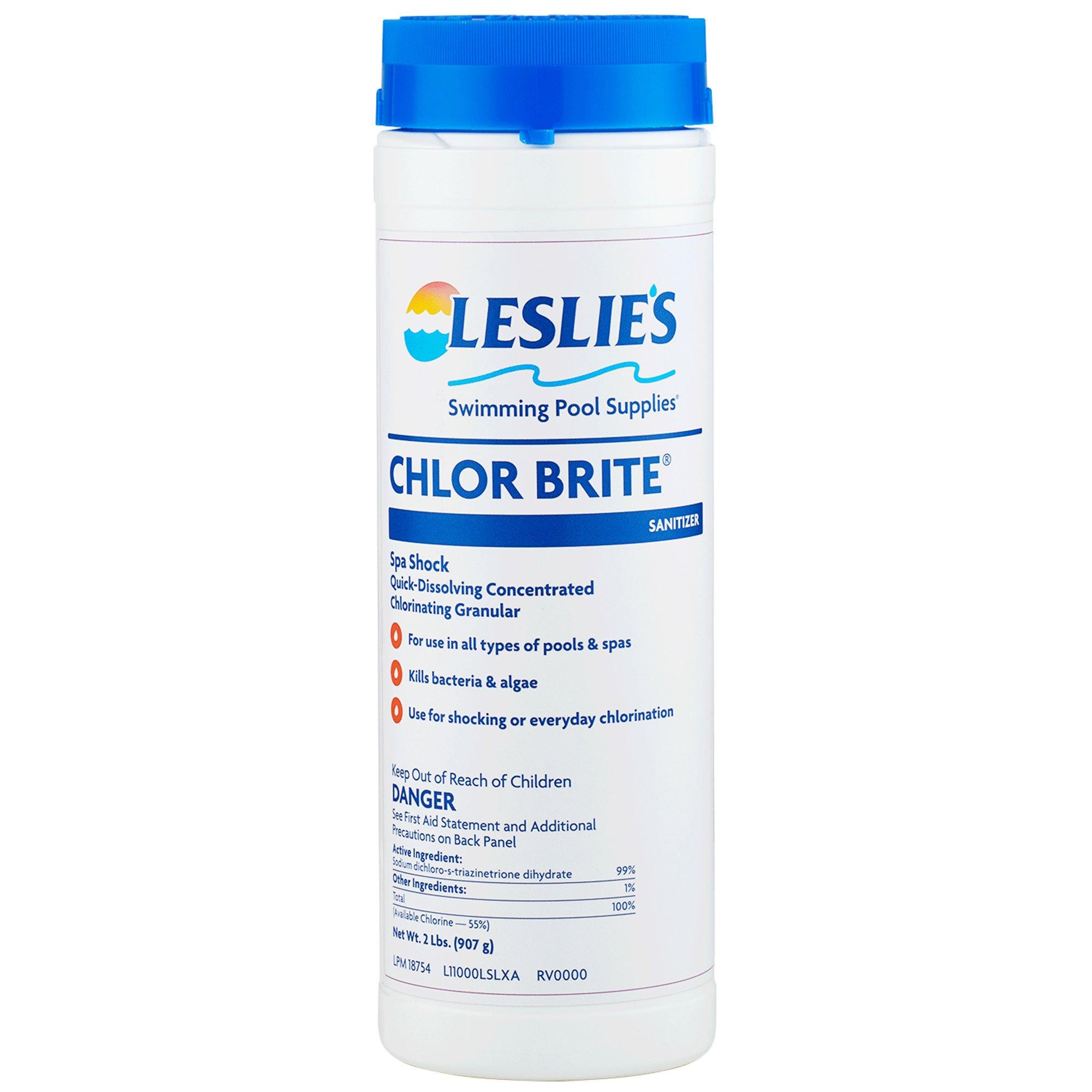 2 lb Chlor Brite Granular Chlorine Spa Shock