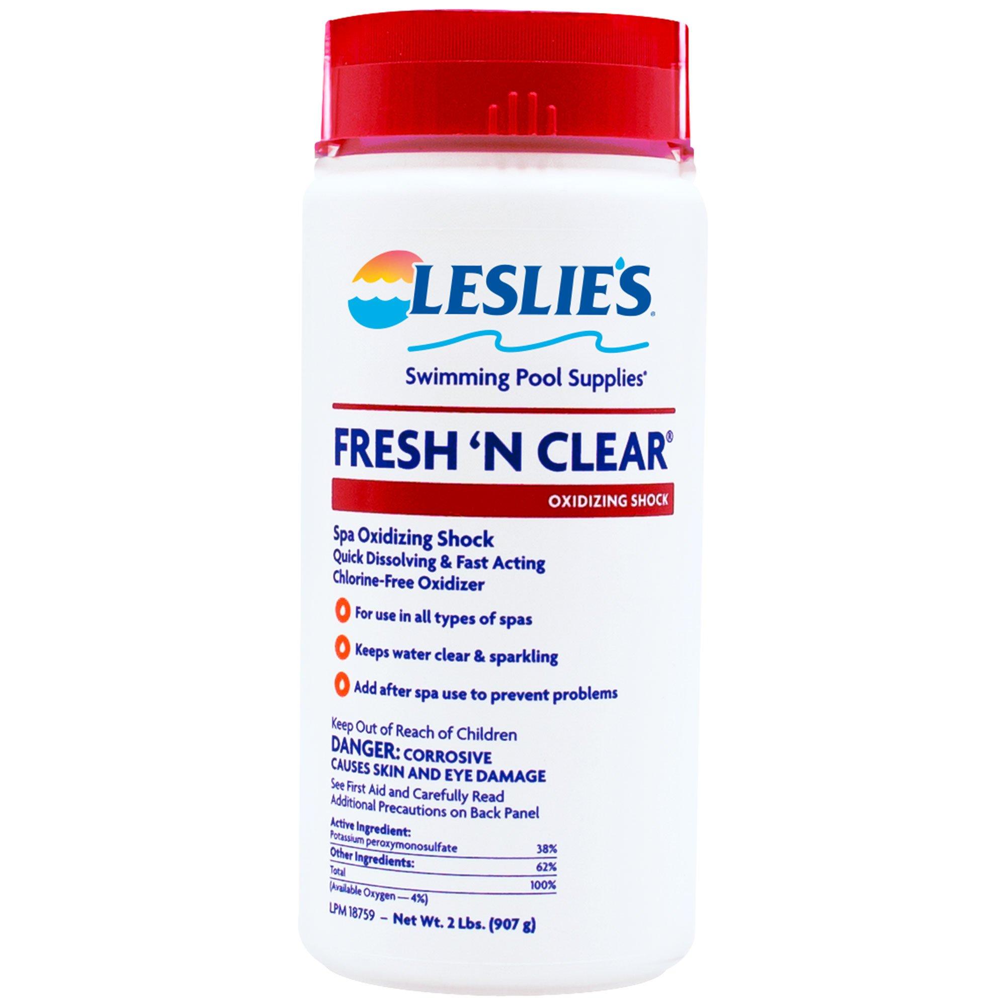 Leslie's  Fresh 'N Clear Non-Chlorine Oxidizing Spa Shock 2 lbs