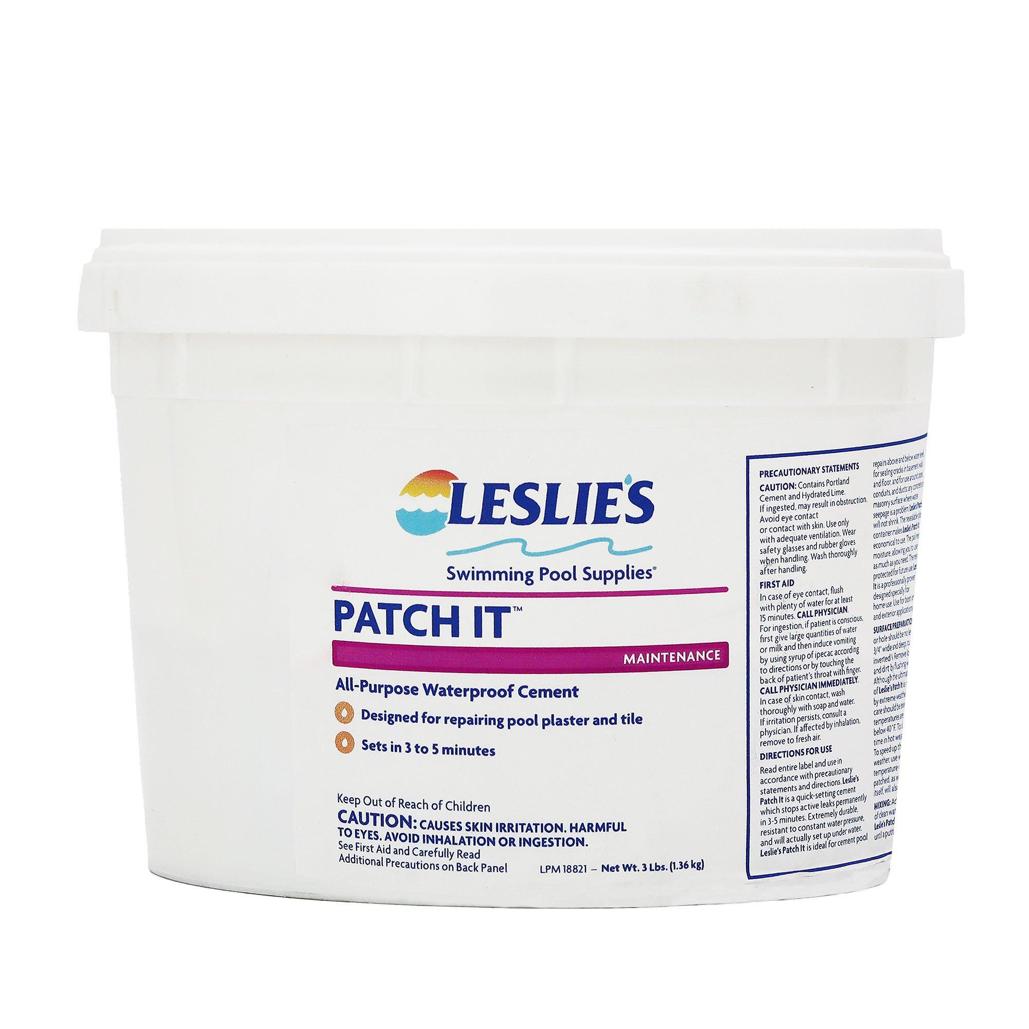 Leslie's  Patch-It All Purpose Waterproof Cement 3 lbs