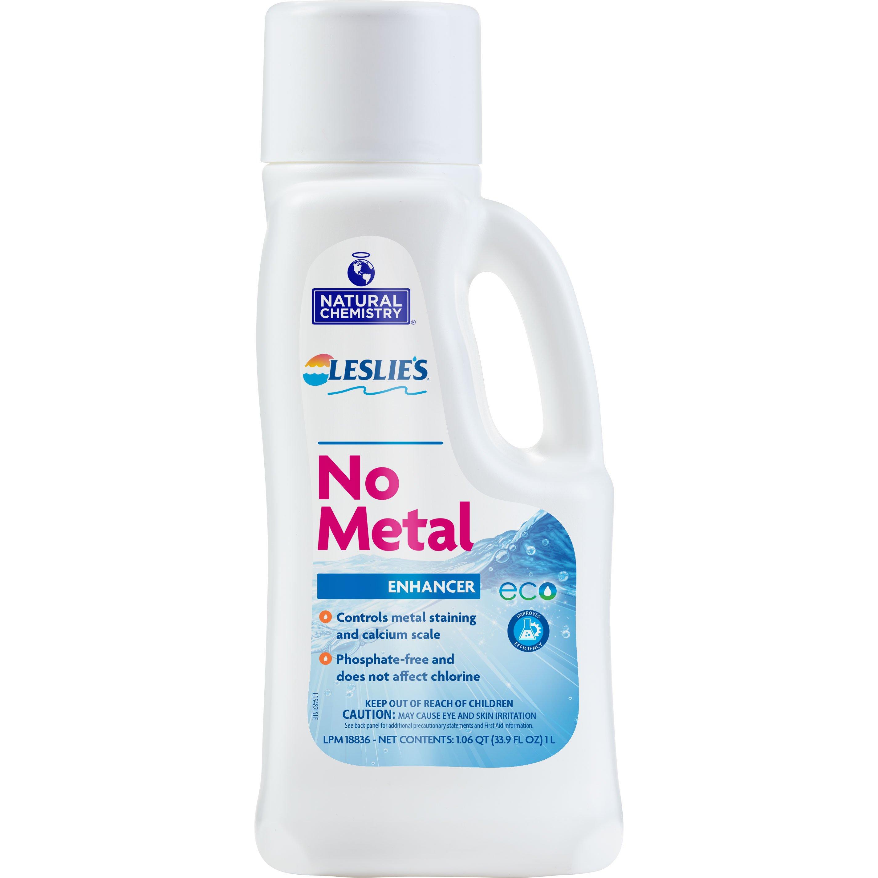 Leslie's metal remover pool chemicals