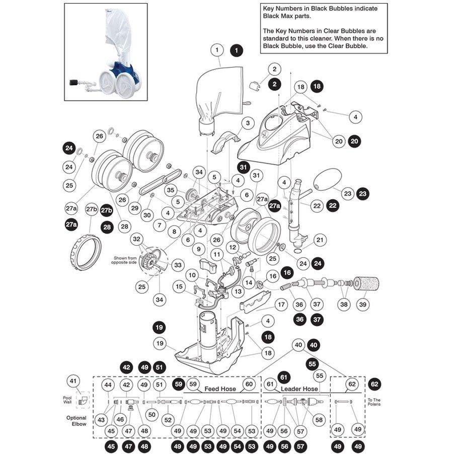 Polaris  380 Pool Cleaner Parts