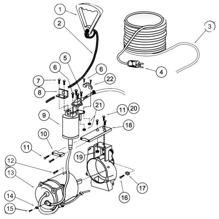 Aqua Vac Swivel Assemblies 1993-1996 Pool Cleaner Parts