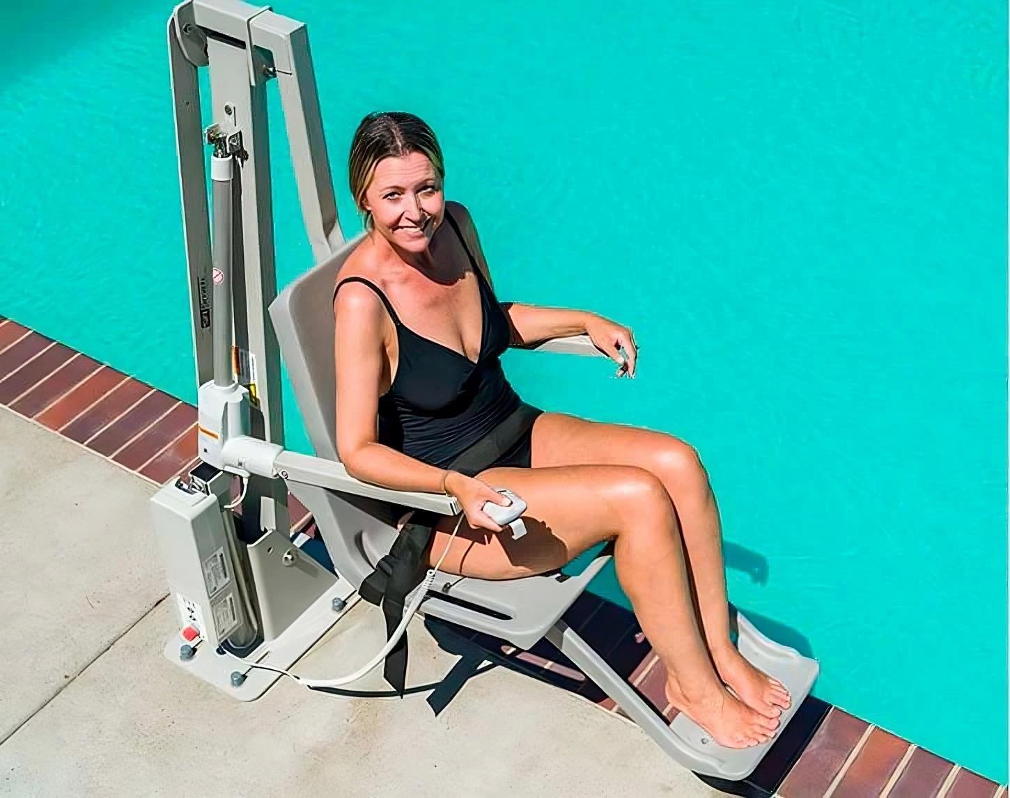 multiLift2 Pool Lift - Gray Mist