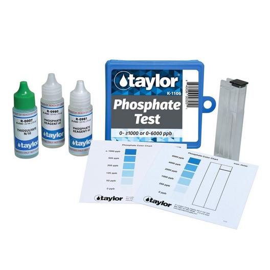 Taylor  K-1106 Phosphate Test Kit 0-1000 ppb or 0-6000 ppb