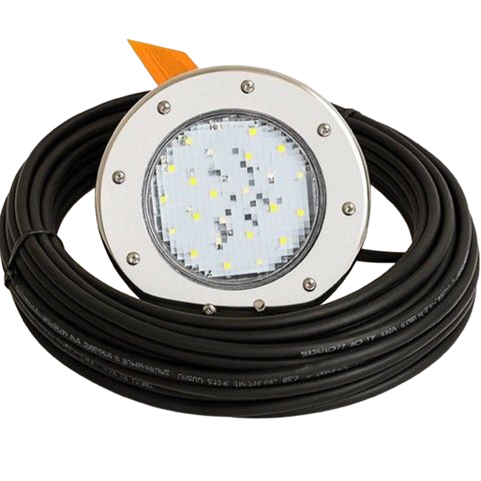 Integrated Pool Products  Supreme series Spa 6 Inch Blue LED 50 ft UL approved underwater swimming pool light