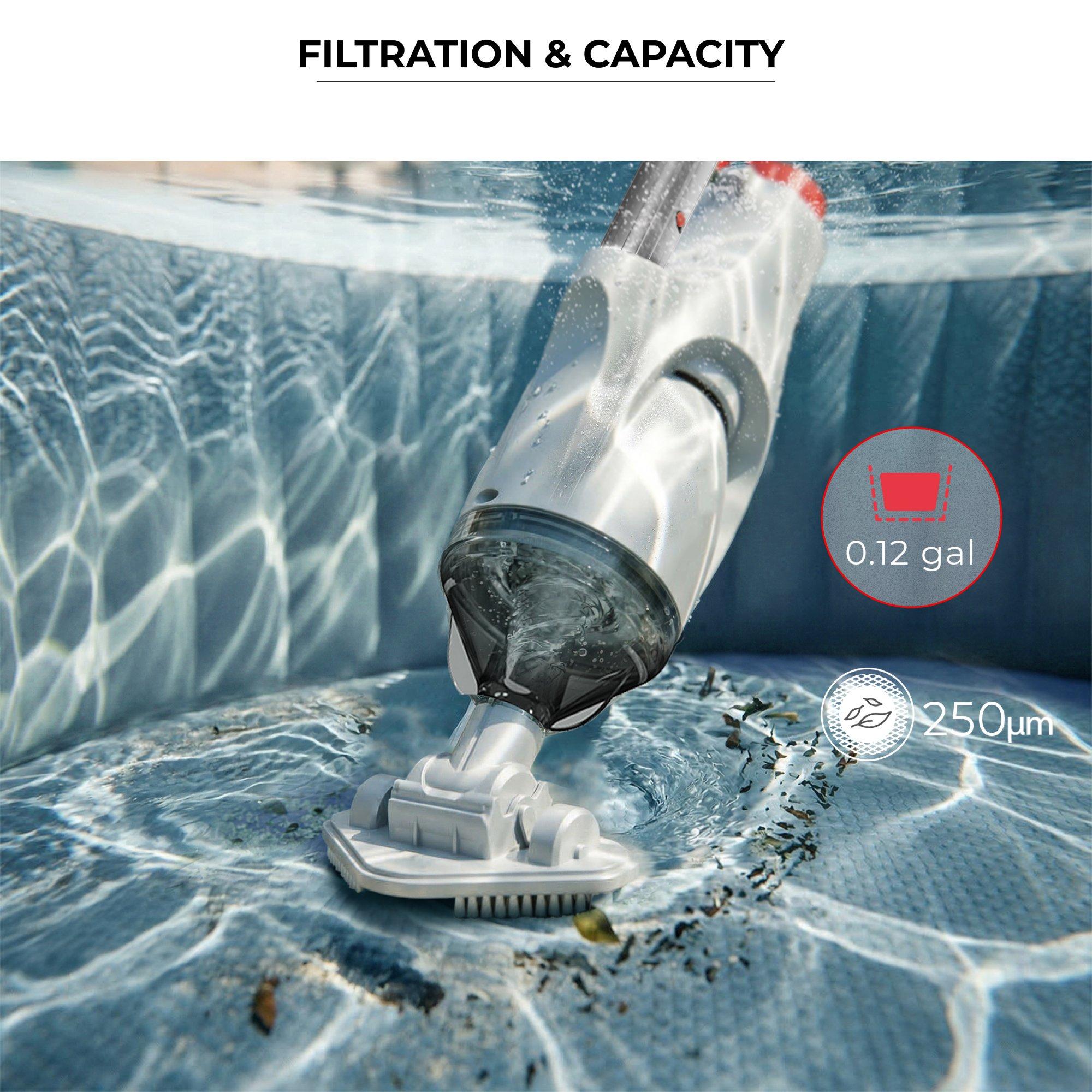 Kokido  Voltera 05 Cordless Rechargeable Handheld Pool and Spa Precision Spot Vacuum Cleaner