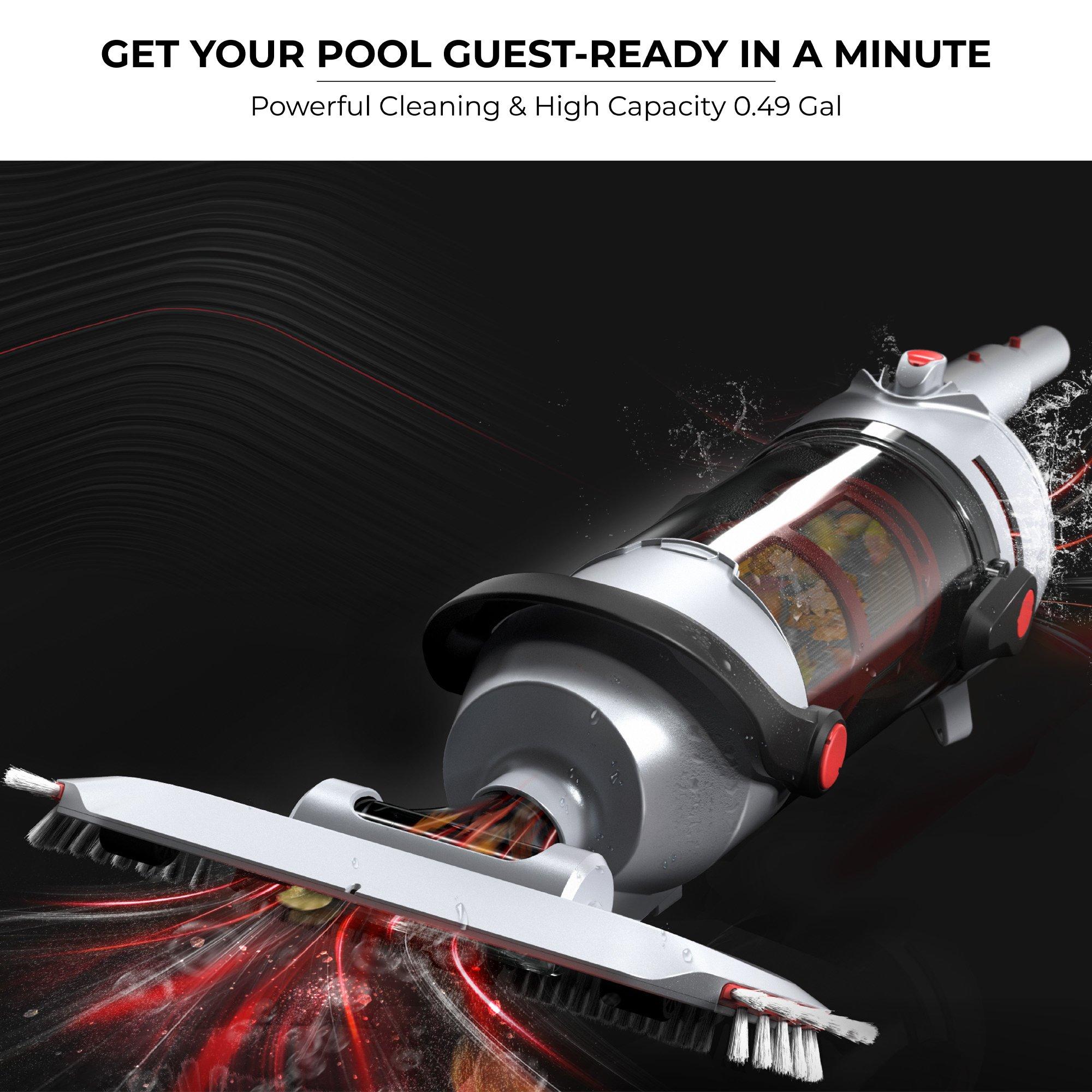 Kokido  Voltera 58 Cordless Rechargeable Hi-Efficiency Handheld Pool Vacuum Cleaner