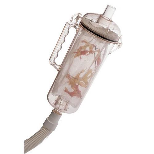Pentair - R211084 Clear In-Line Leaf Trap, Large Capacity with Hose and Filter Bag