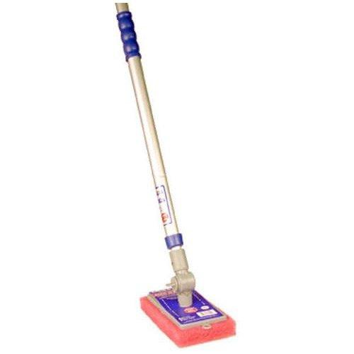 Adjust-A-Brush  3  6 Telescopic Pool Cleaning Pole with Scrubber Pad