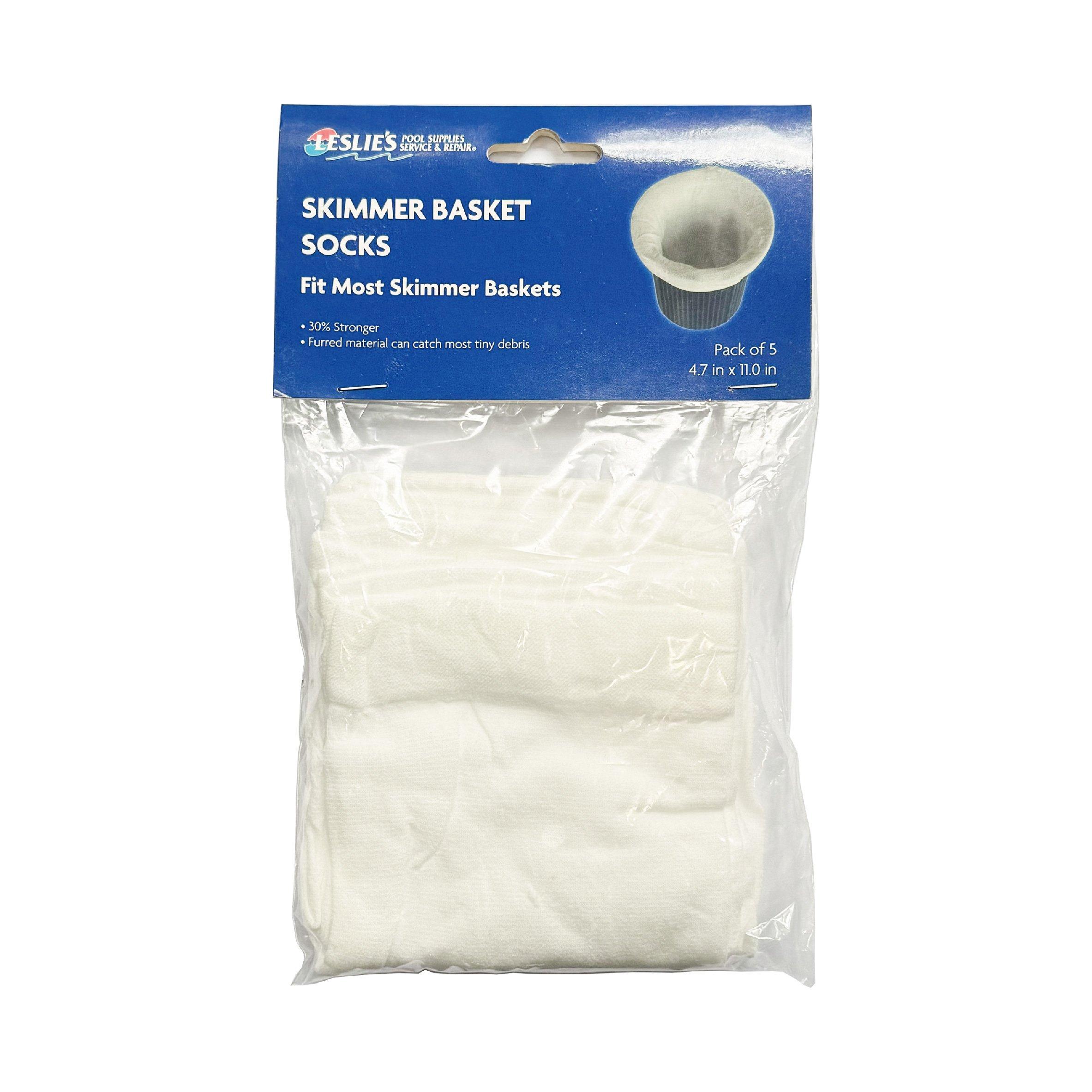 Leslie's  Skimmer Basket Socks 5-Pack