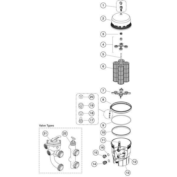 Pentair DE Pool Filter O-Ring Kit Replacement Parts