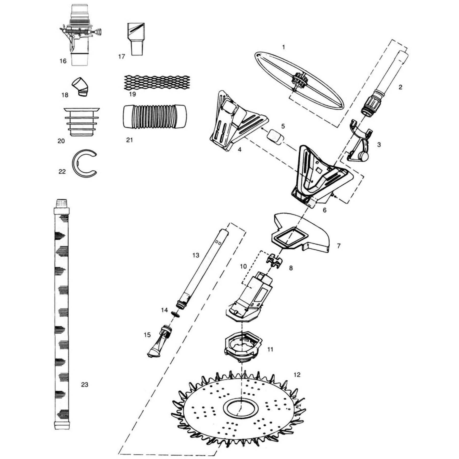 Zodiac Alpha 2 Pool Cleaner Parts