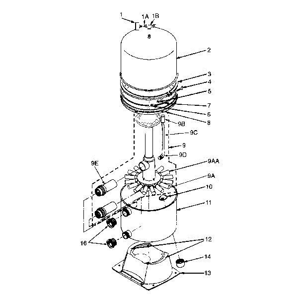 Sta-Rite High-Rate HRS16-01 HRS20-01  HRS24-01 Filter