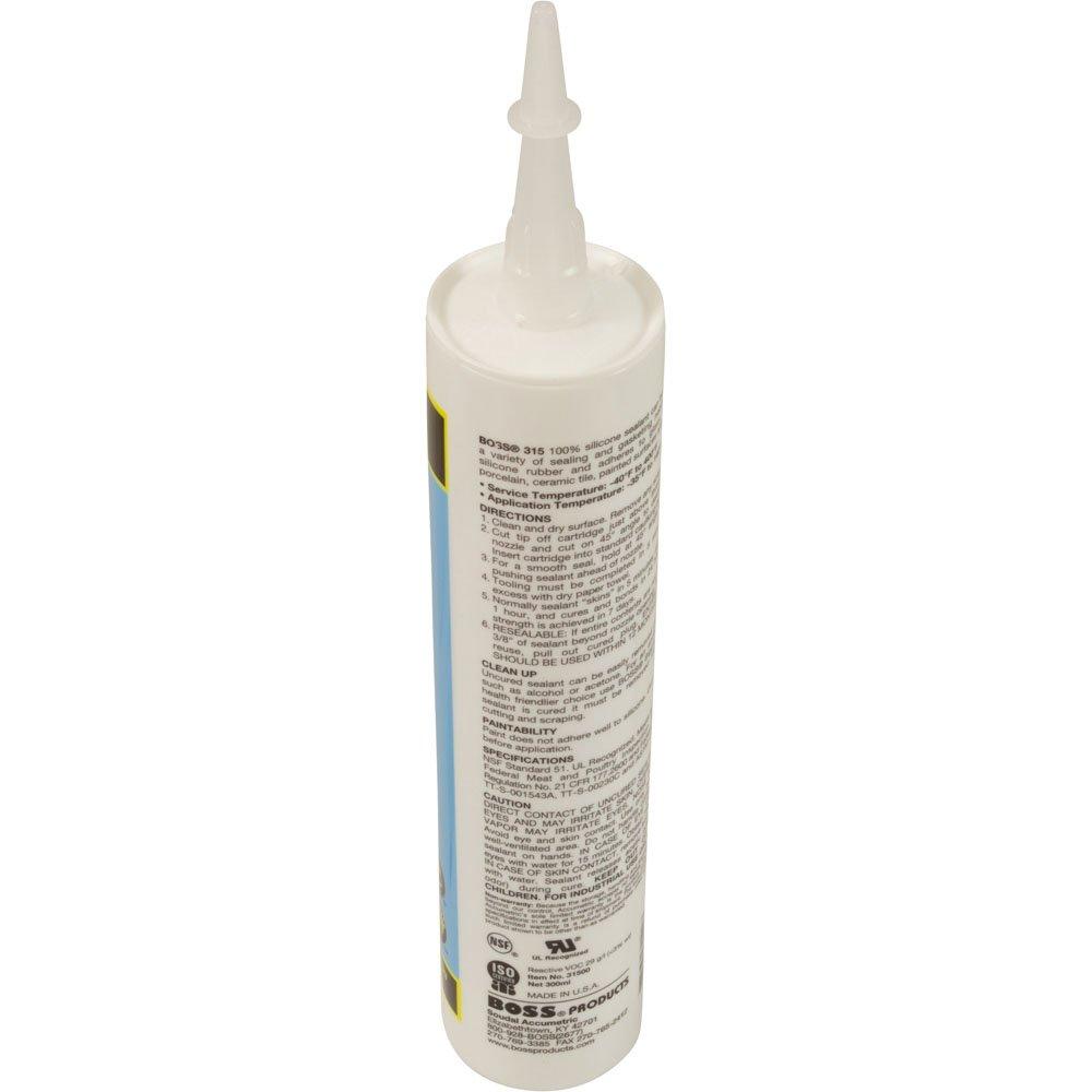 Clear 315 Silicone 10.1oz Bottle