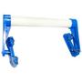 Complete Handle Assembly (Bracket Included), Blue and White
