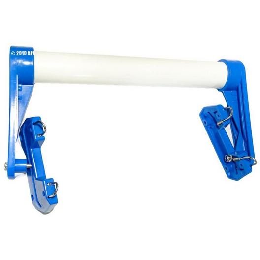 Aqua Products  Complete Handle Assembly (Bracket Included) Blue and White